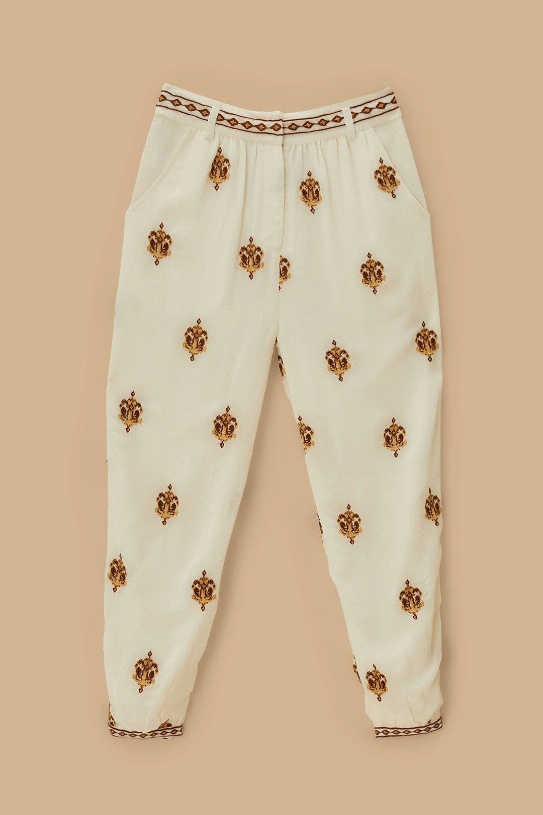 Off-White Anchor Tapestry Embroidered Pants - Image 6