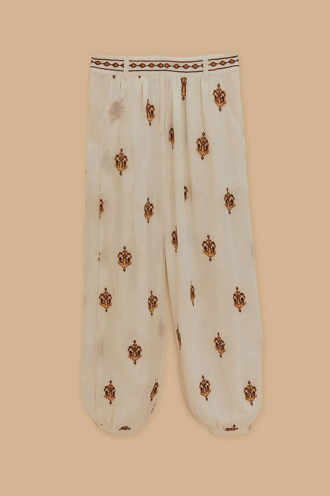 Off-White Anchor Tapestry Embroidered Pants - Image 7