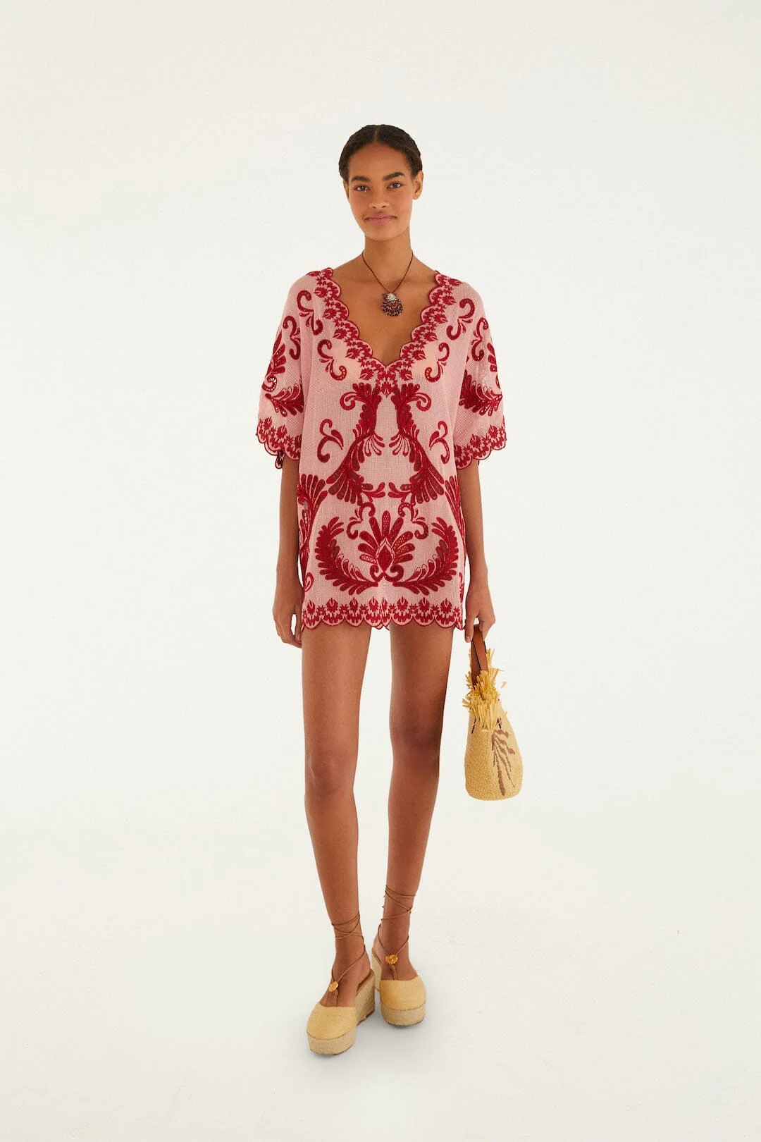 Light Pink Arabesc Dress - Image 5