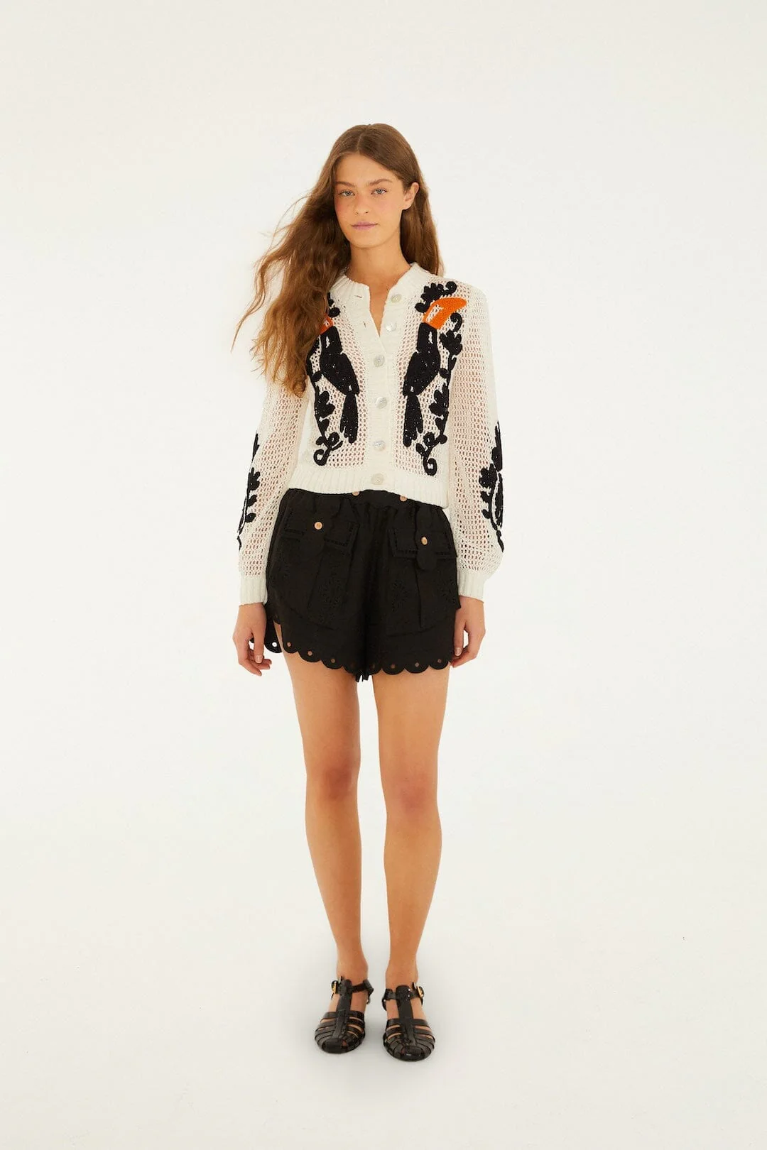 Black Artisanal Euroflax Premium Linen Short