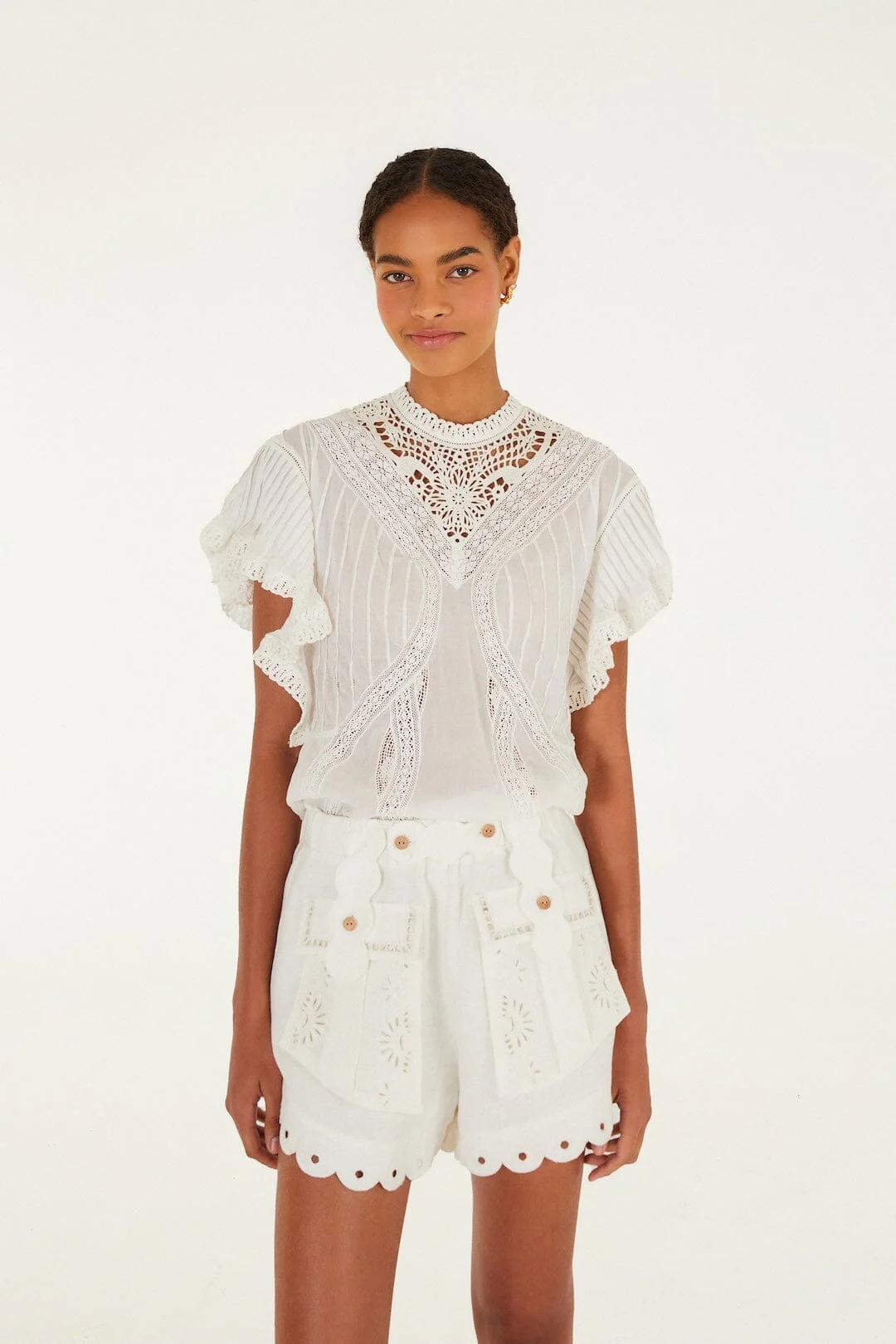 Off-White Artisanal Euroflax Premium Linen Short - Image 4