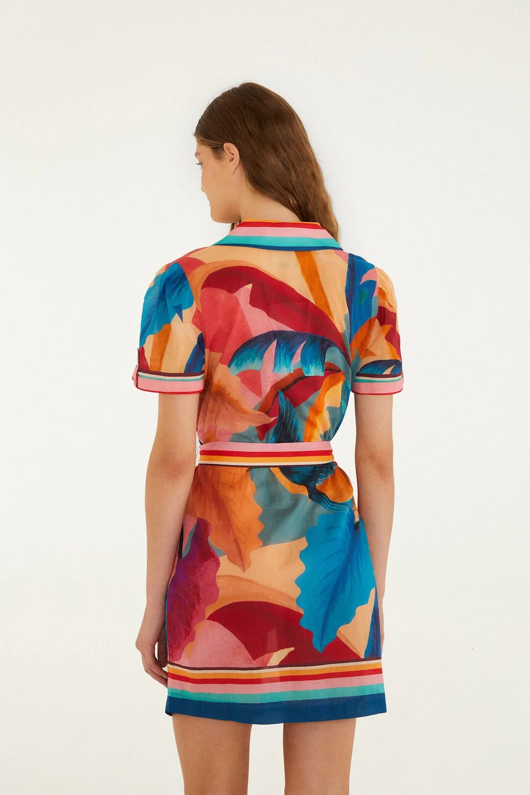 Atlantic Rain Forest Multicolored Mini Dress - Image 3