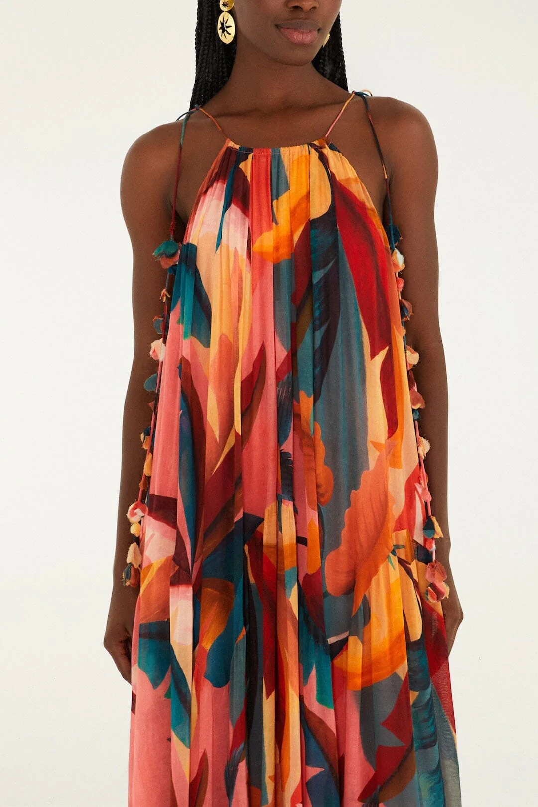 Multicolor Atlantic Rainforest Sleeveless Maxi Dress - Image 2