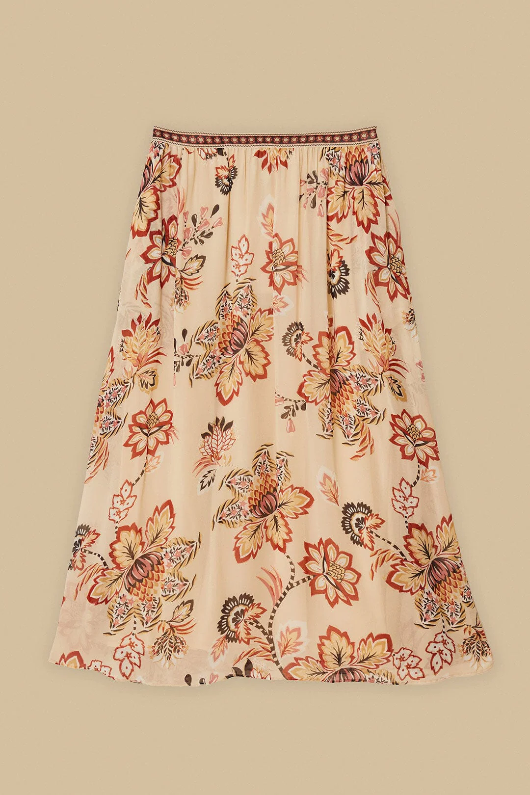 Sand Aura Floral Blouse - Image 4