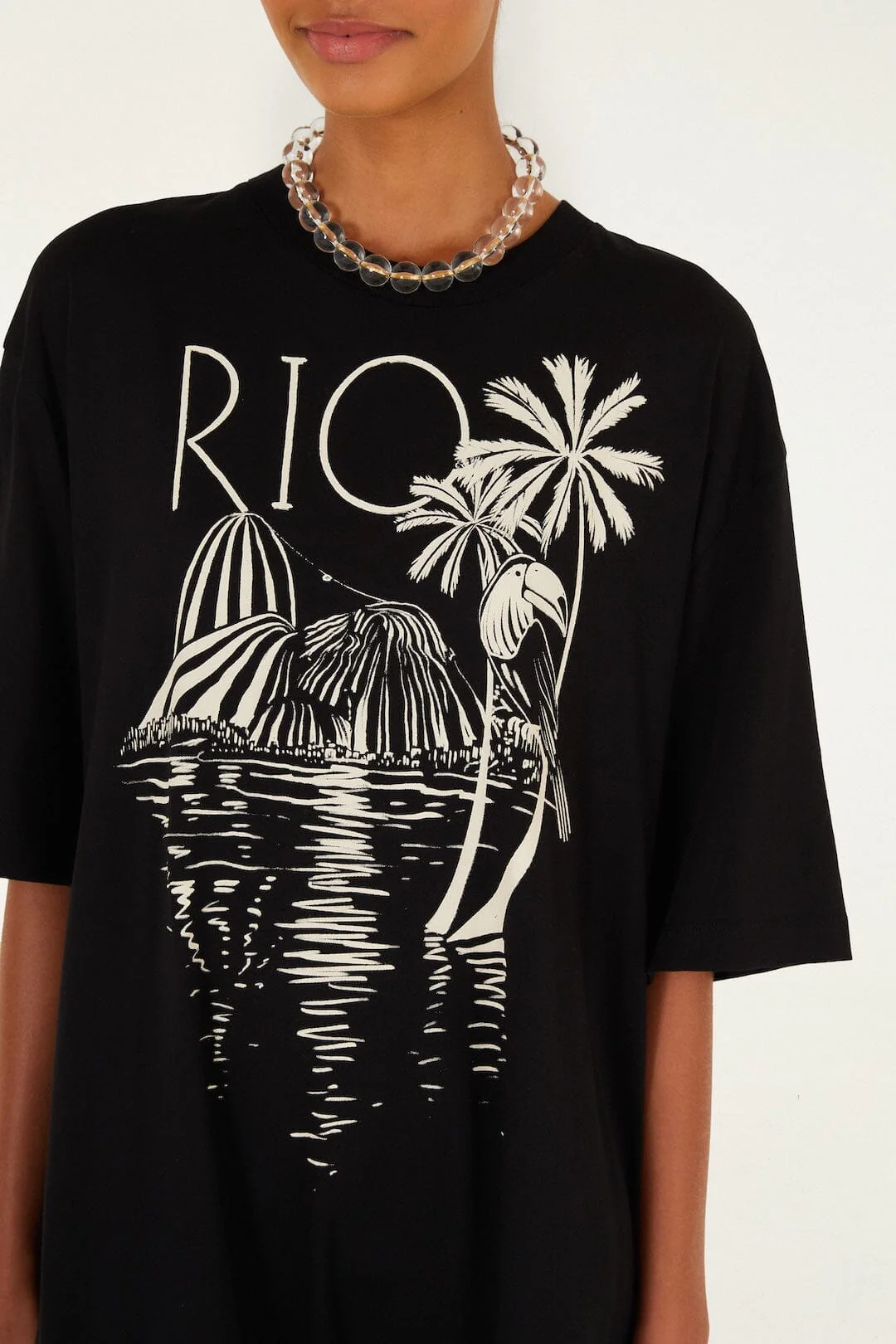 B&w Rio Organic Cotton Mini Jumpsuit - Image 2