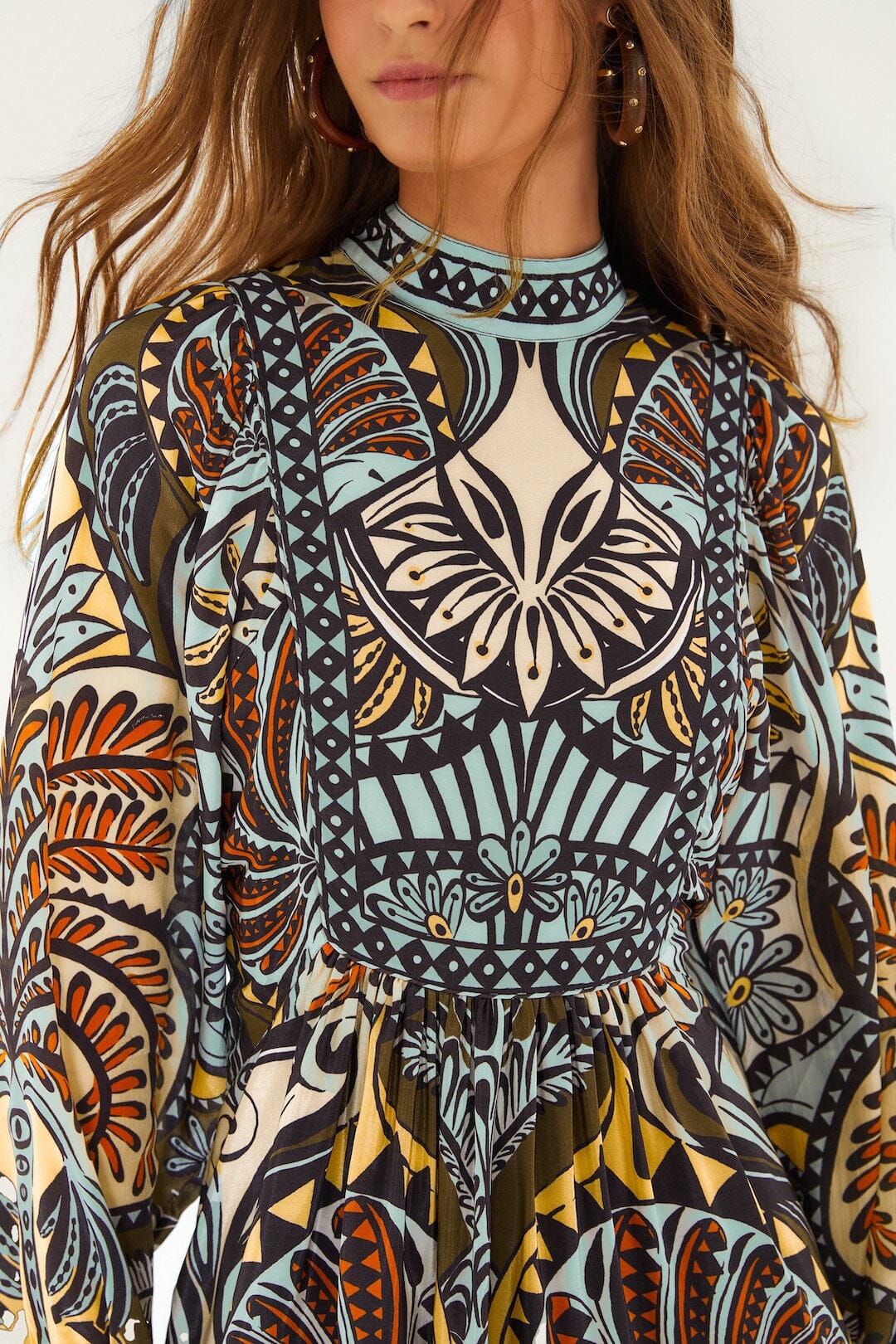 Multicolor Balamana Mini Dress - Image 2