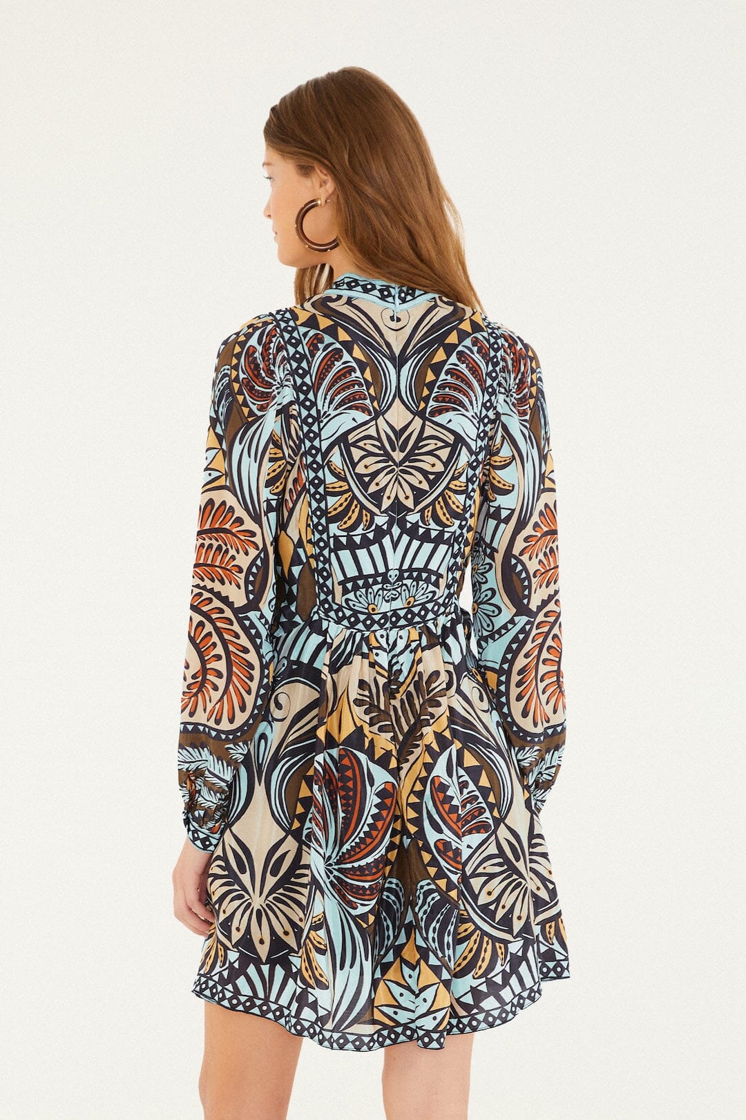 Multicolor Balamana Mini Dress - Image 3