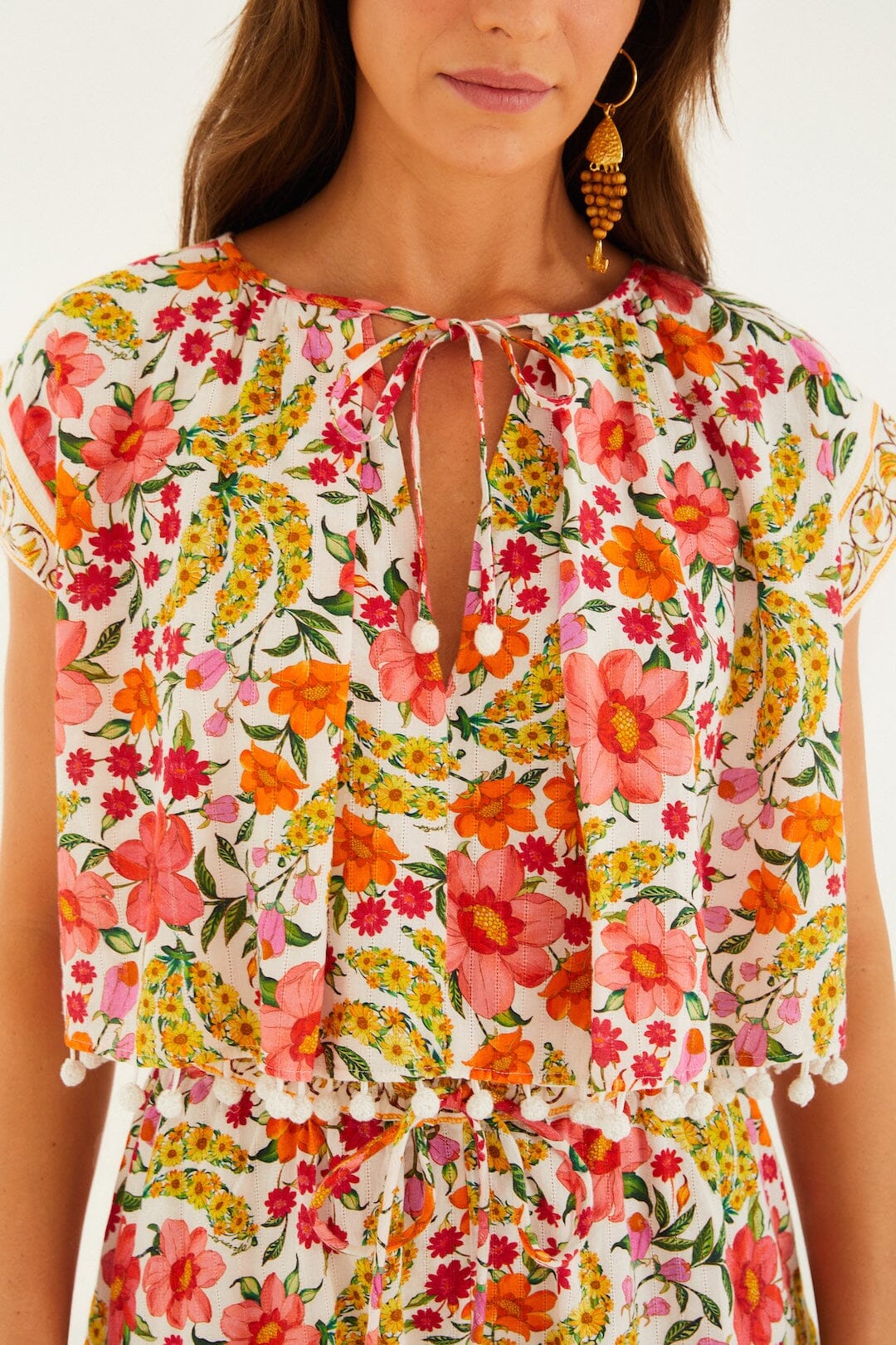 Banana Flowers Blouse - Image 2