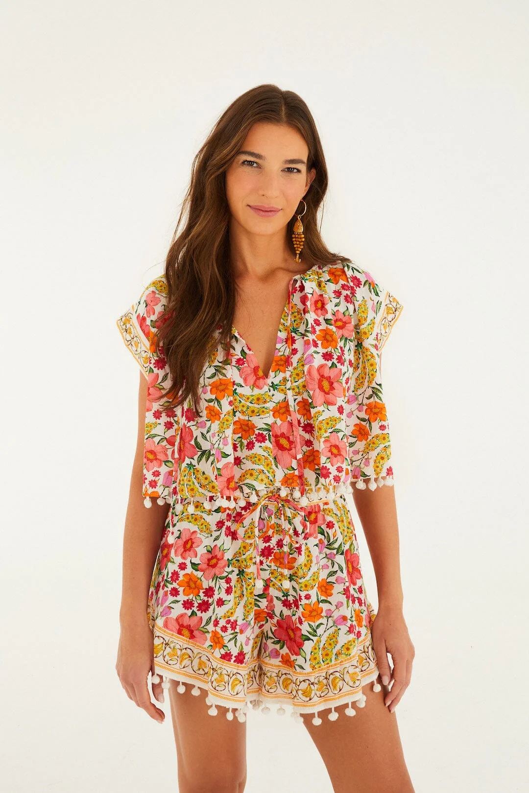 Banana Flowers Shorts
