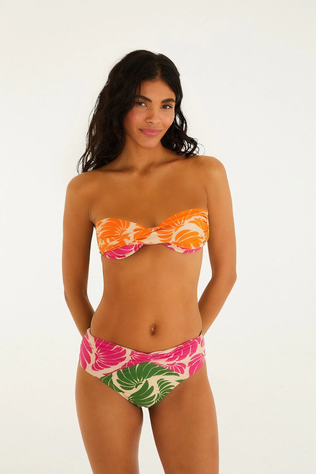 Banana Wings High Waist Bikini Bottom