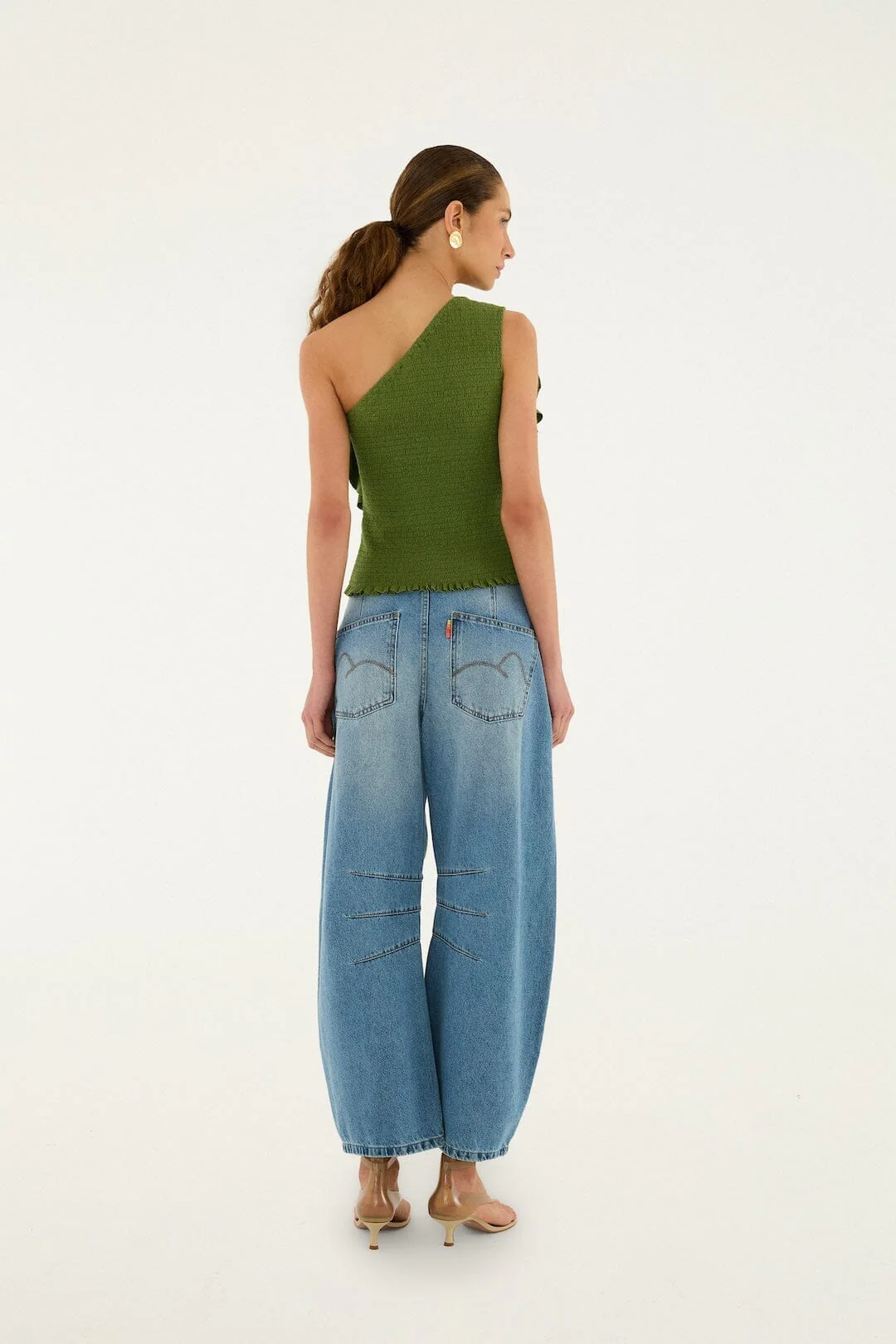 Barrel Denim Pants - Image 3
