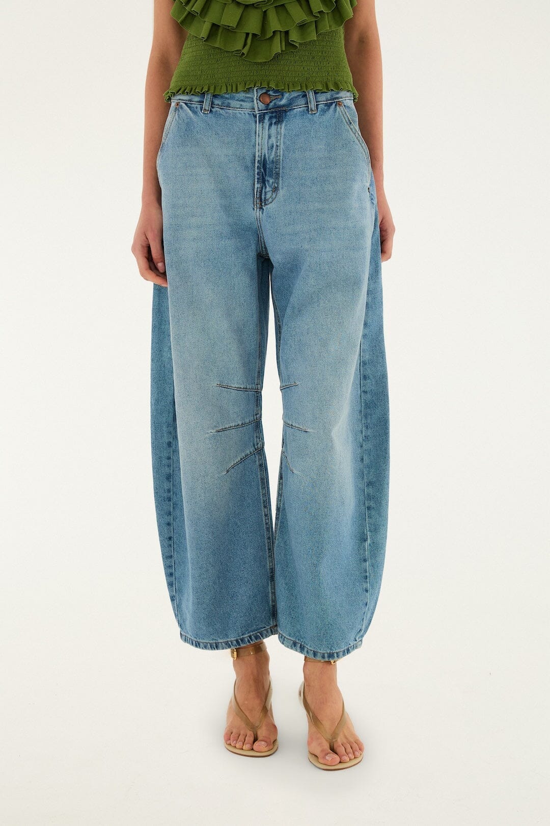 Barrel Denim Pants - Image 4