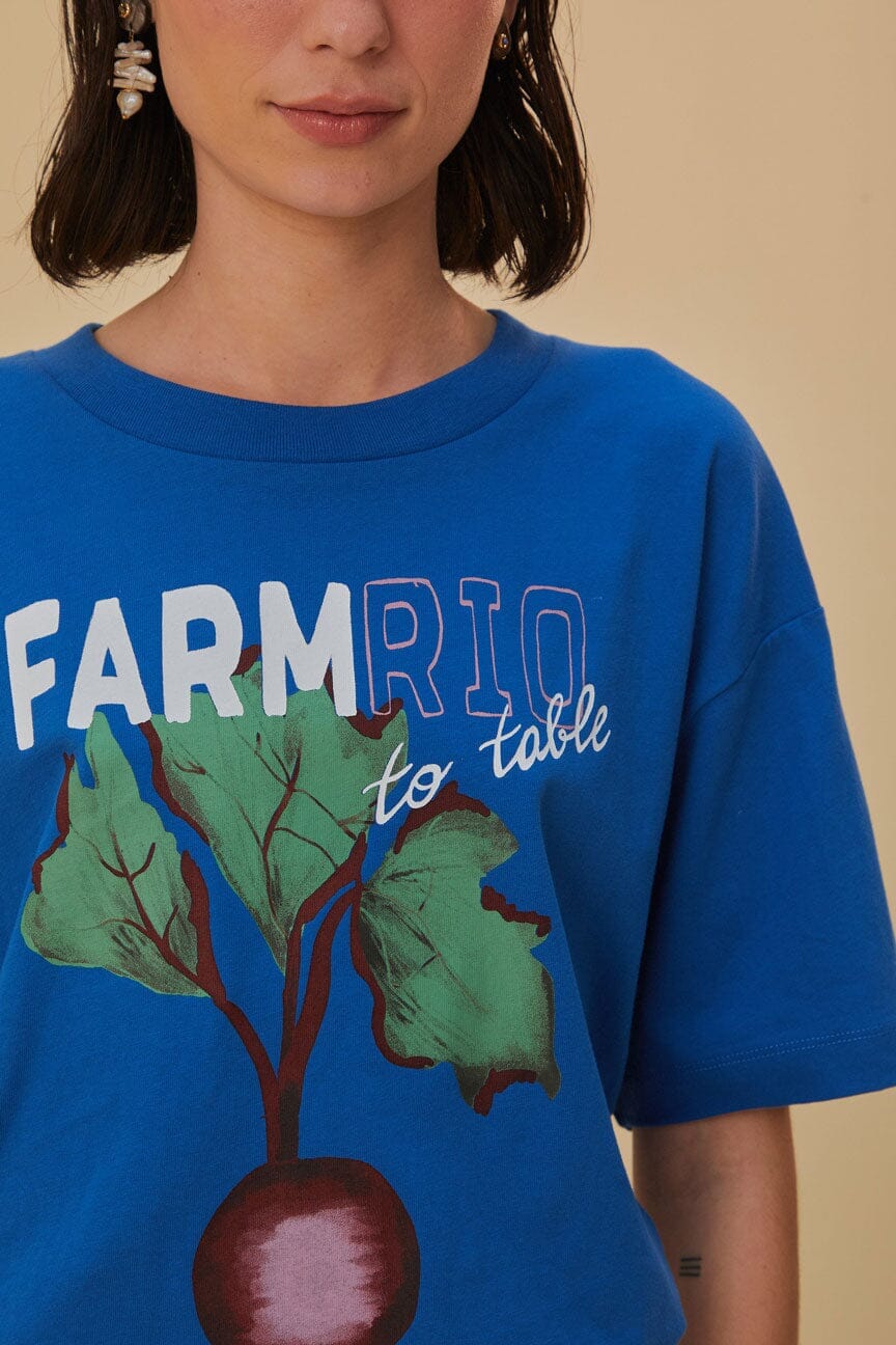Blue Beet Farm To Table Organic Cotton T-Shirt - Image 3