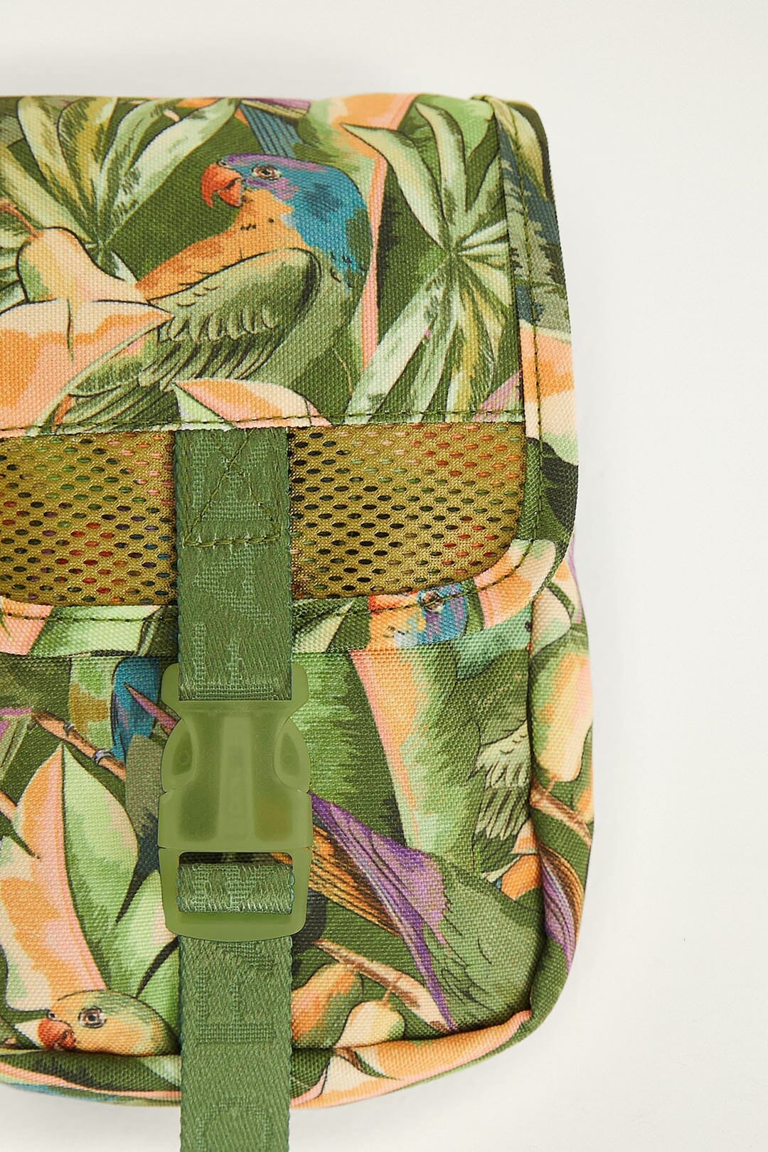 Green Bird Jungle Crossbody Bag - Image 3