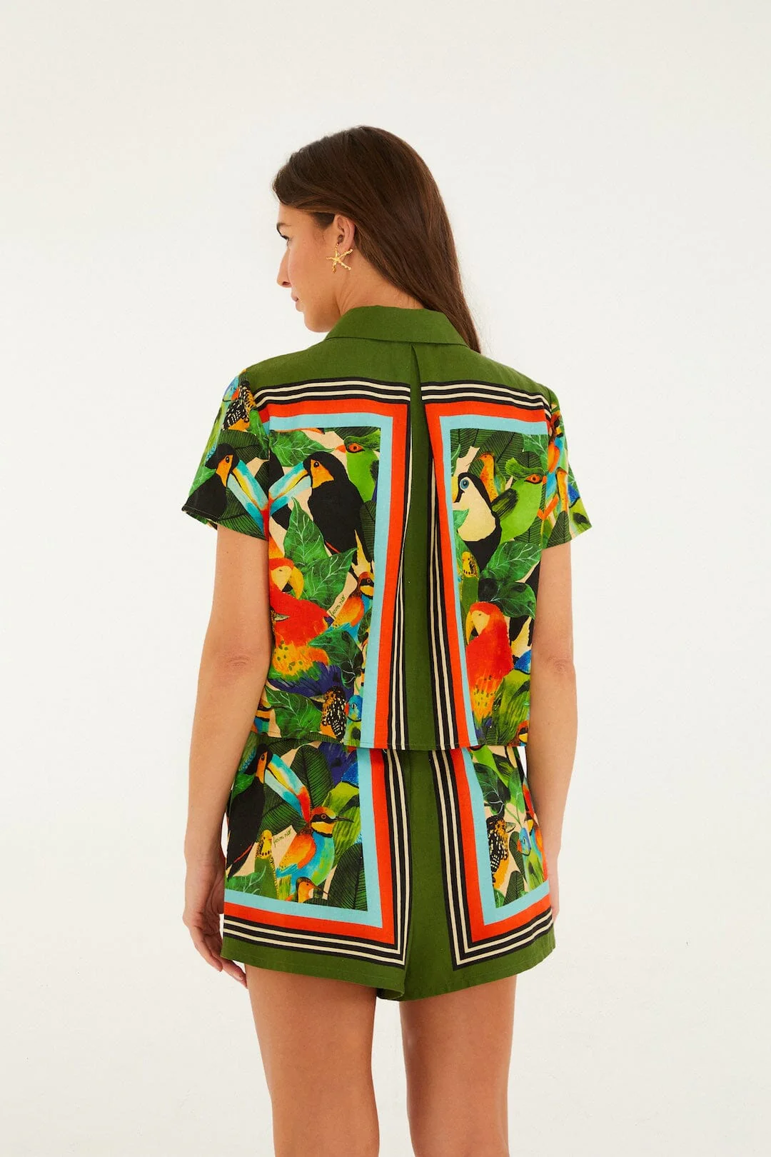 Bird Leaves Shirt - Image 3