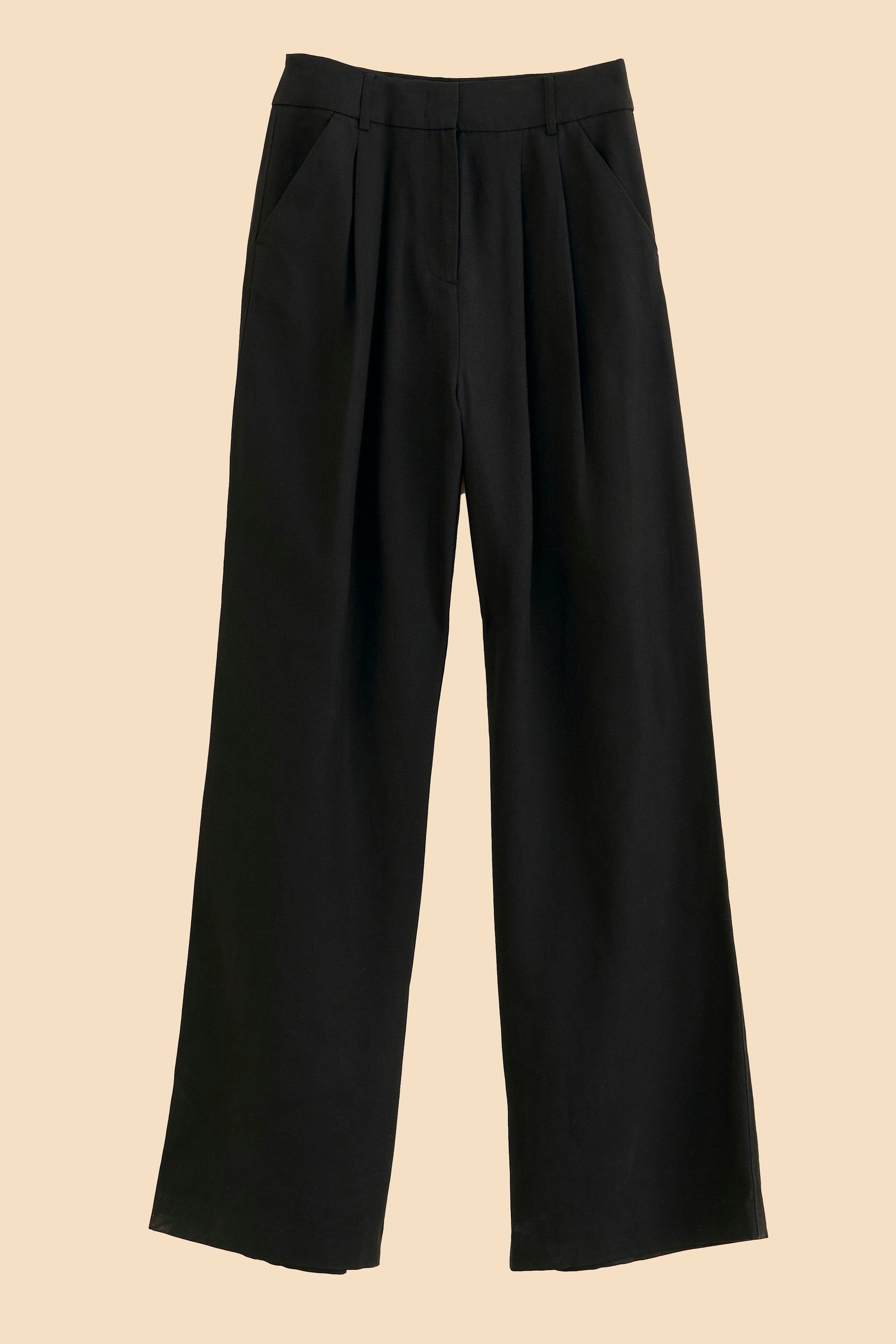 Black Low Waisted Pants - Image 6