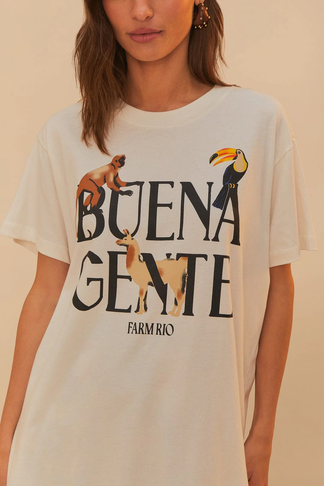 Off-White Buena Gente Relaxed T-Shirt - Image 3