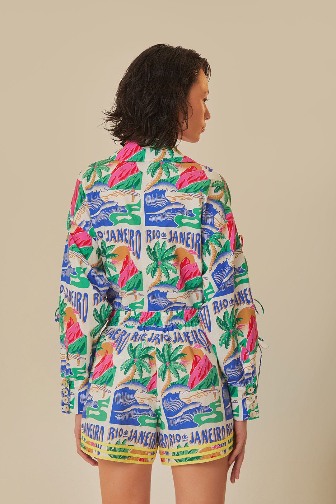 Off-White Carioca Posters Shorts - Image 3