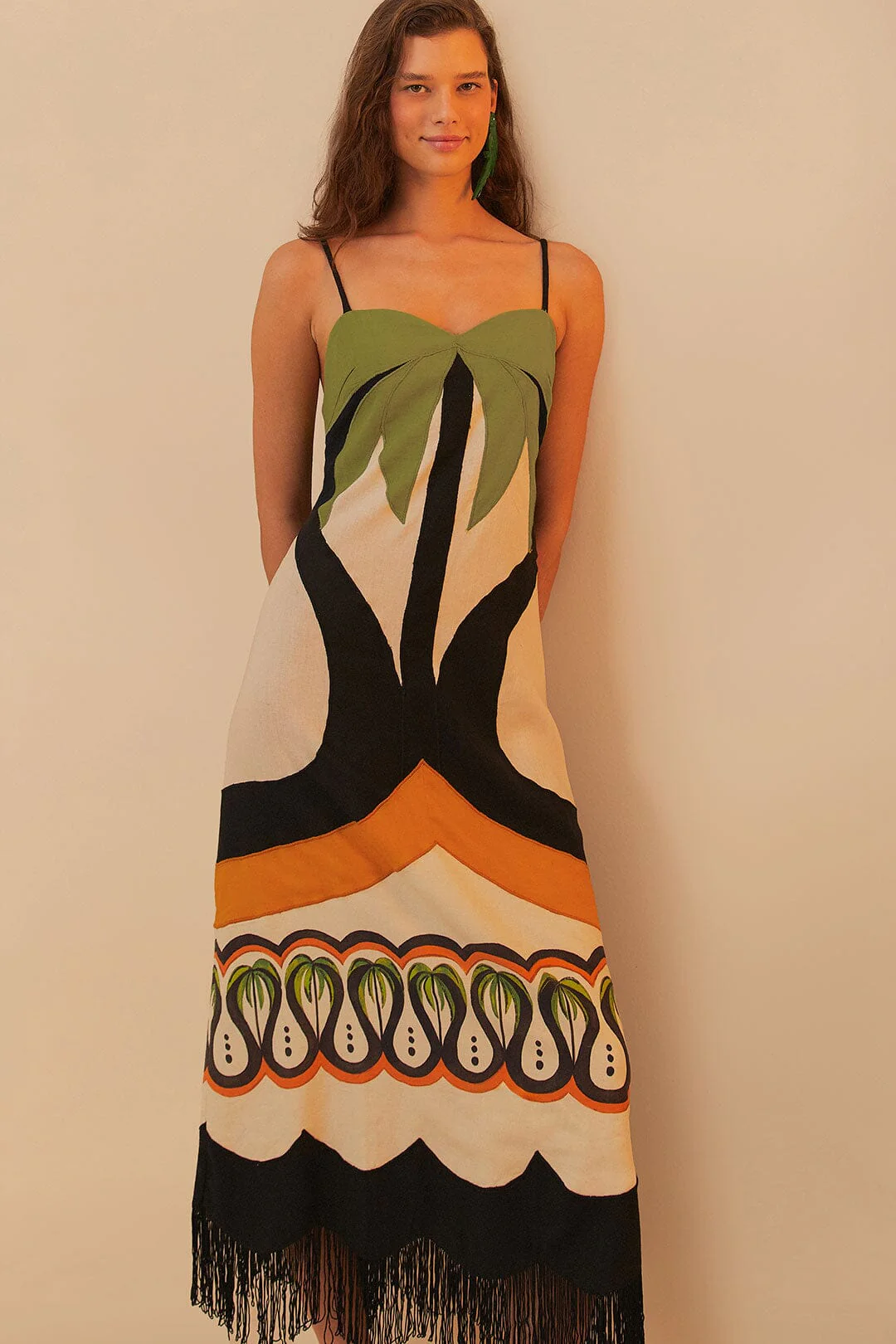 COCONUT TREE FLOW CUTWORK DRESS - Image 2