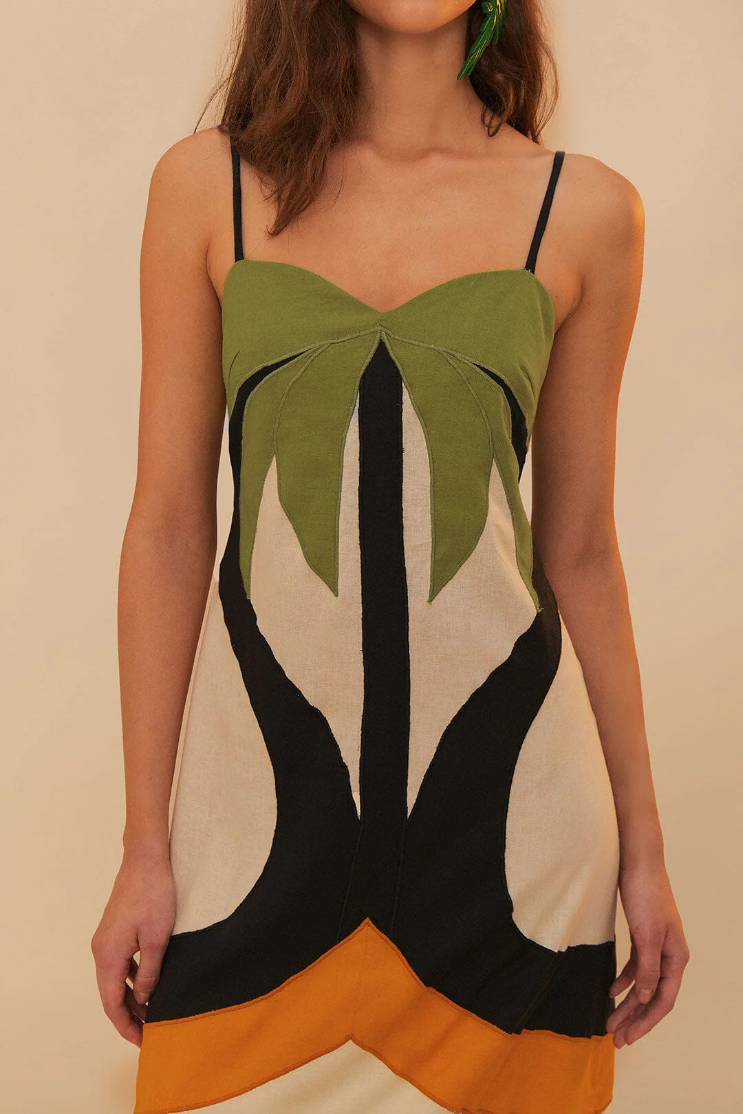 COCONUT TREE FLOW CUTWORK DRESS - Image 3