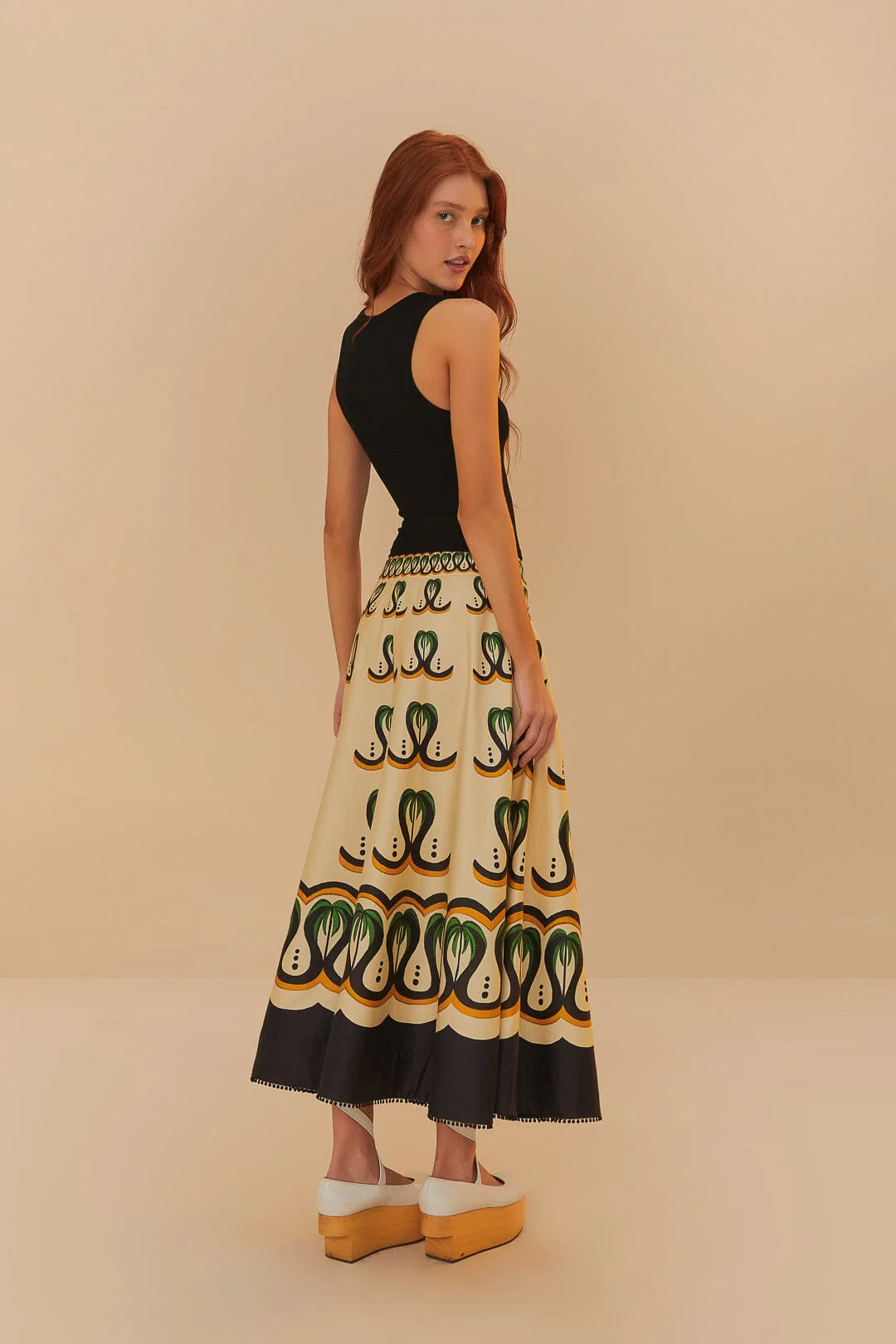 Off-White Coconut Tree Flow Skirt - Image 4