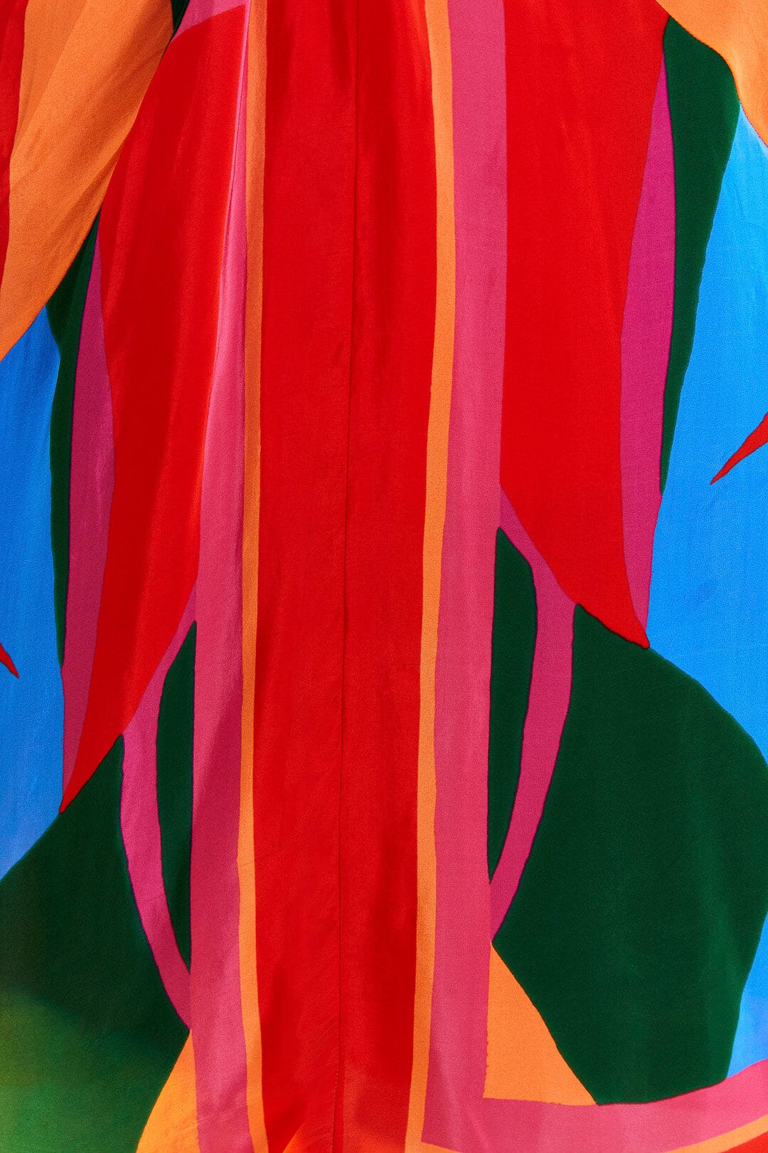 Colorful Leaves Midi Dress - Image 3