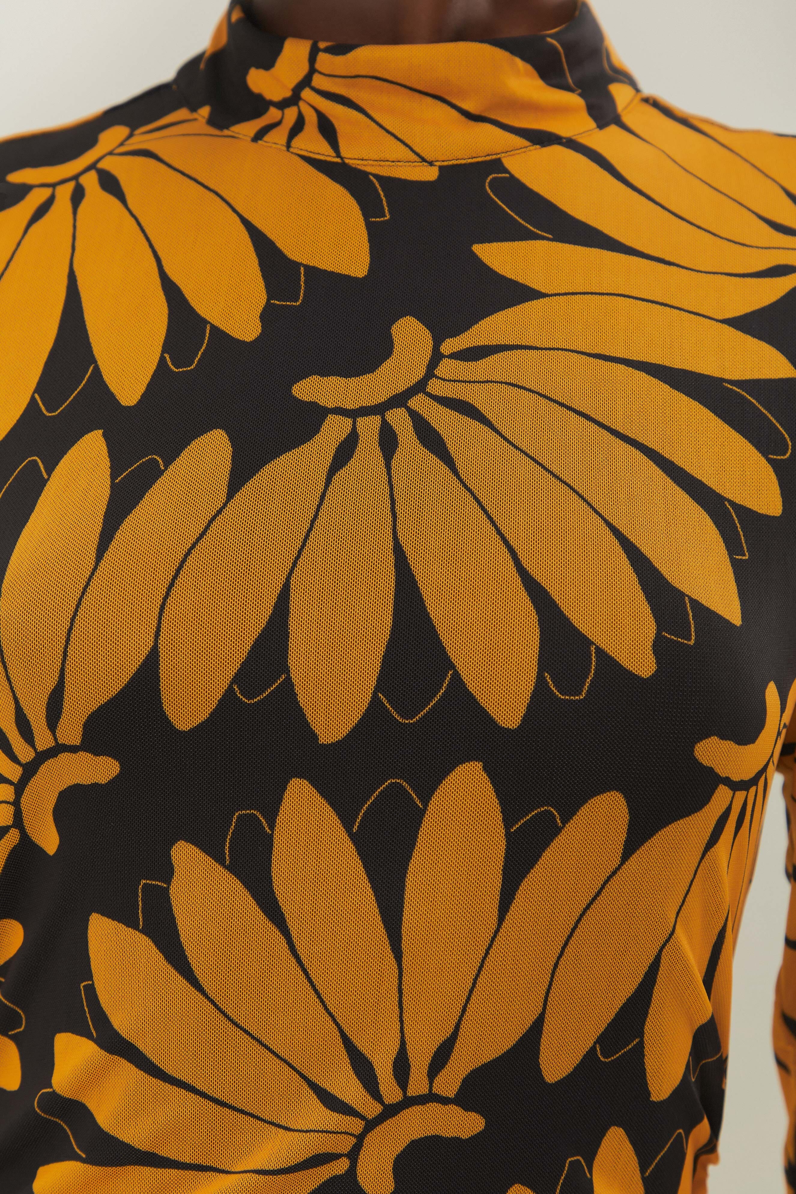 Yellow Copabanana Tulle Midi Dress - Image 6