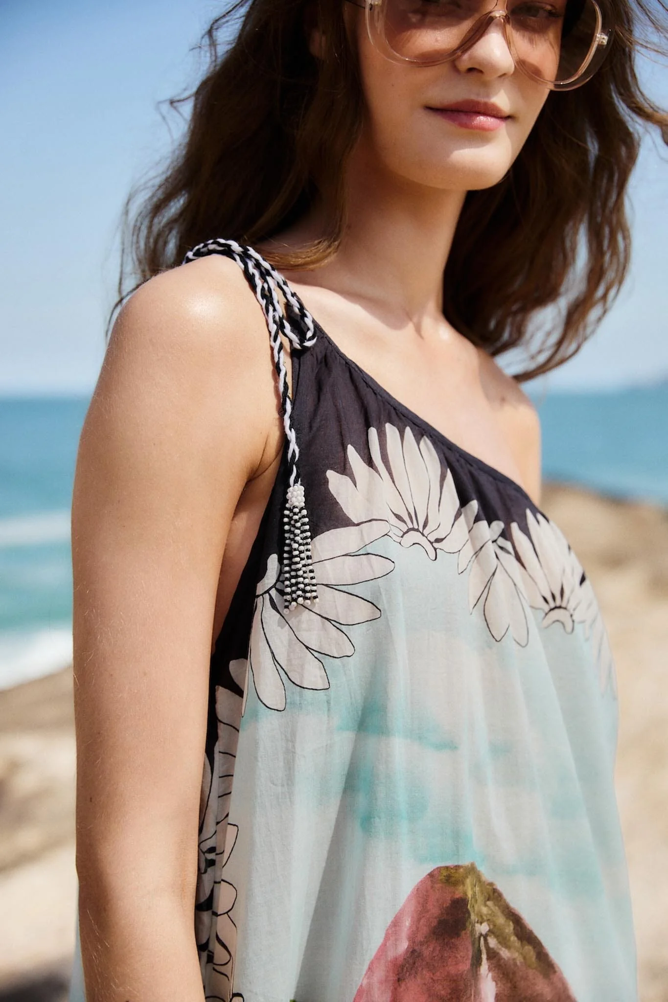Multicolor Copacabana Beach Maxi Dress - Image 2