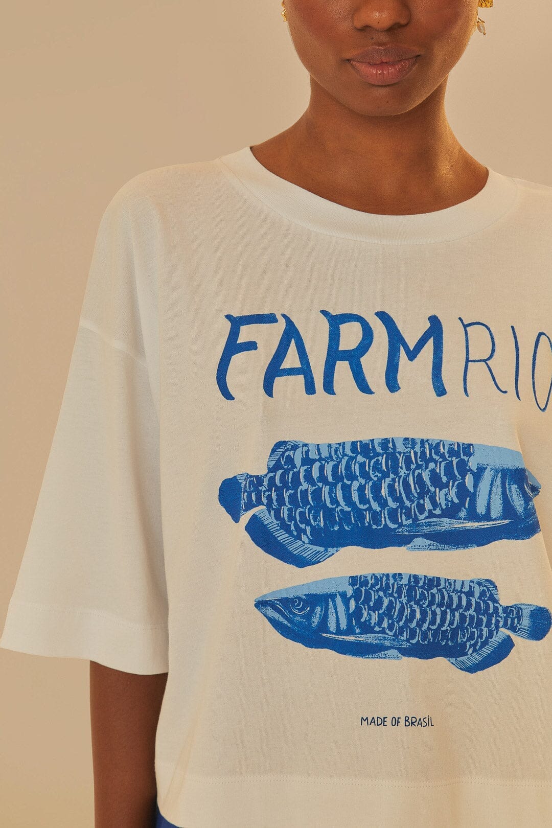 White Farm Rio Organic Cotton T-Shirt - Image 3