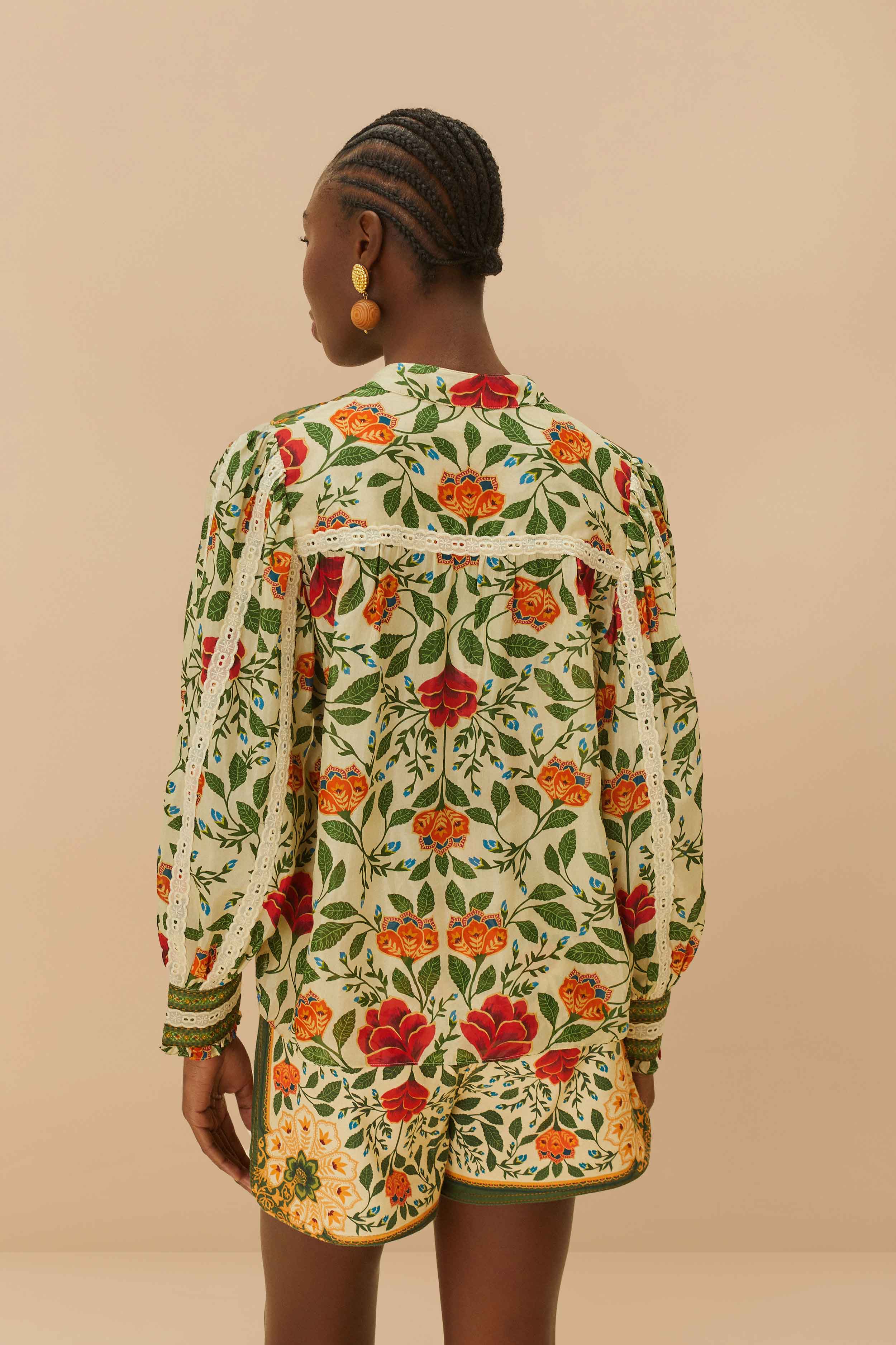 Sand Garden Tapestry Blouse - Image 3