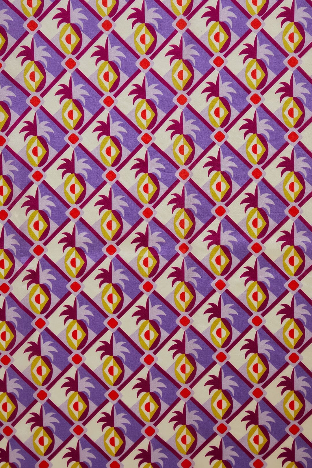 Multicolor Graphic Pineapple Scarf - Image 4