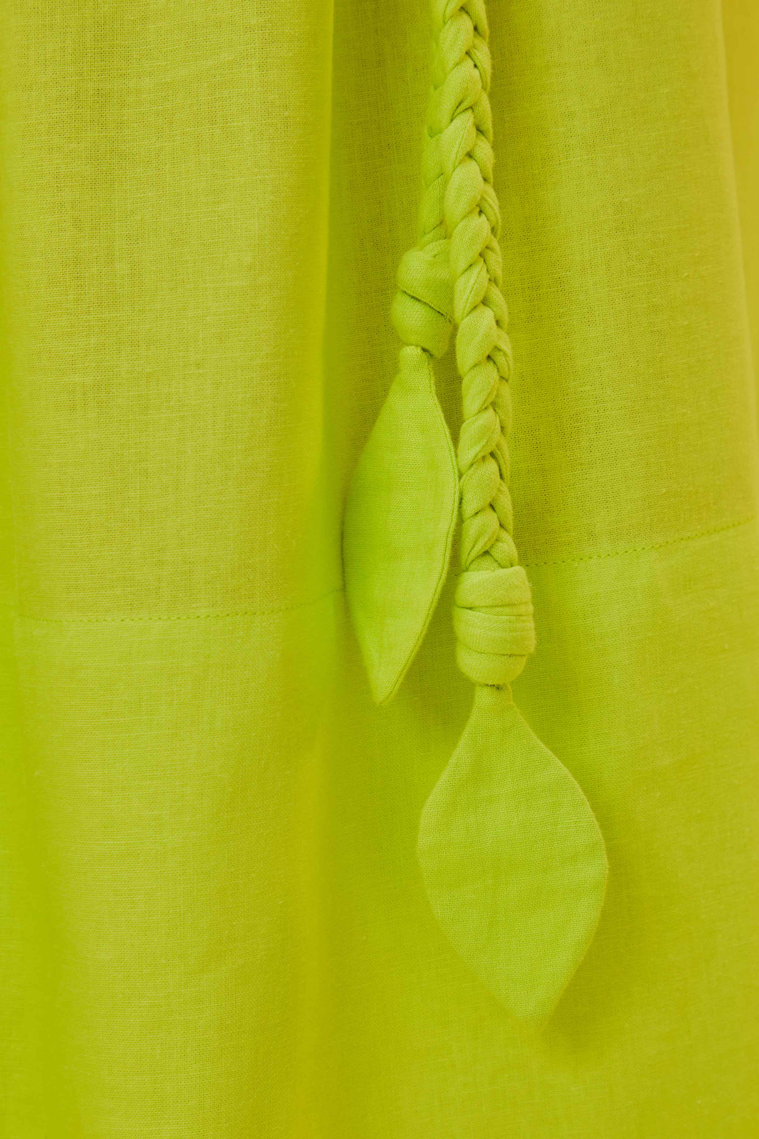 Green Leaf Lenzing™ Ecovero™ Euroflax™ Maxi Dress - Image 5