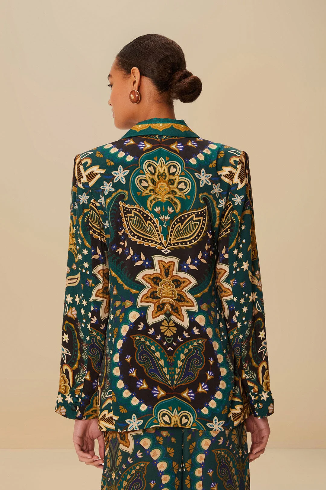 Black Jaipur LENZING™ ECOVERO™ Viscose Blazer - Image 4