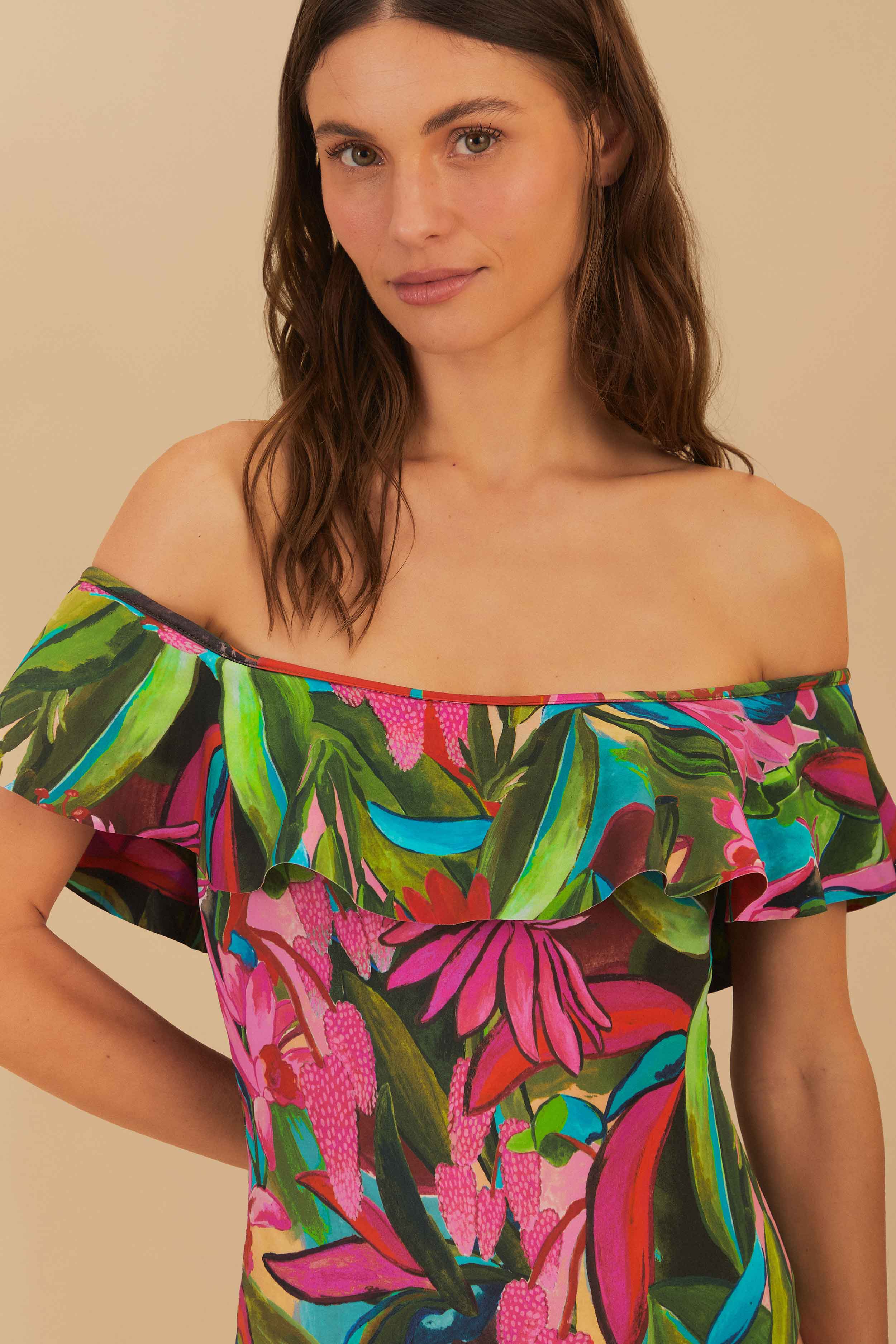Jardin De Reve Ruffle One Piece - Image 2