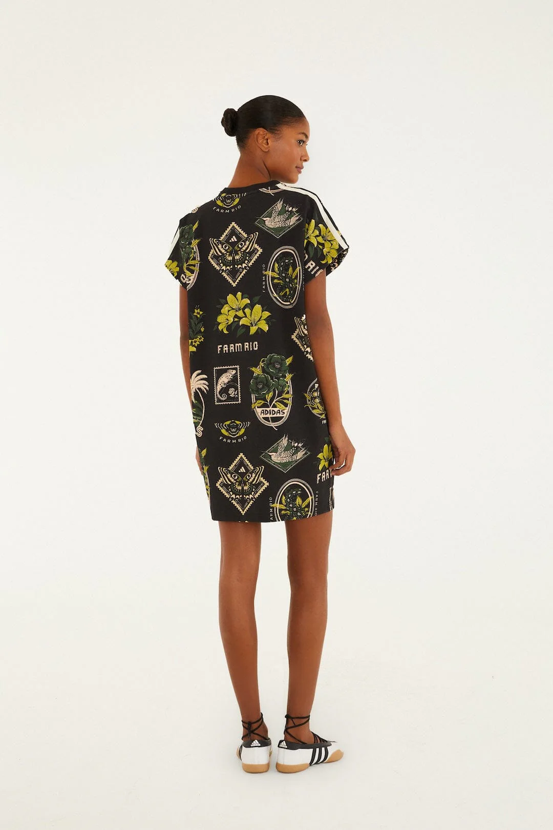 Label Garden Black Adidas T Dress - Image 4