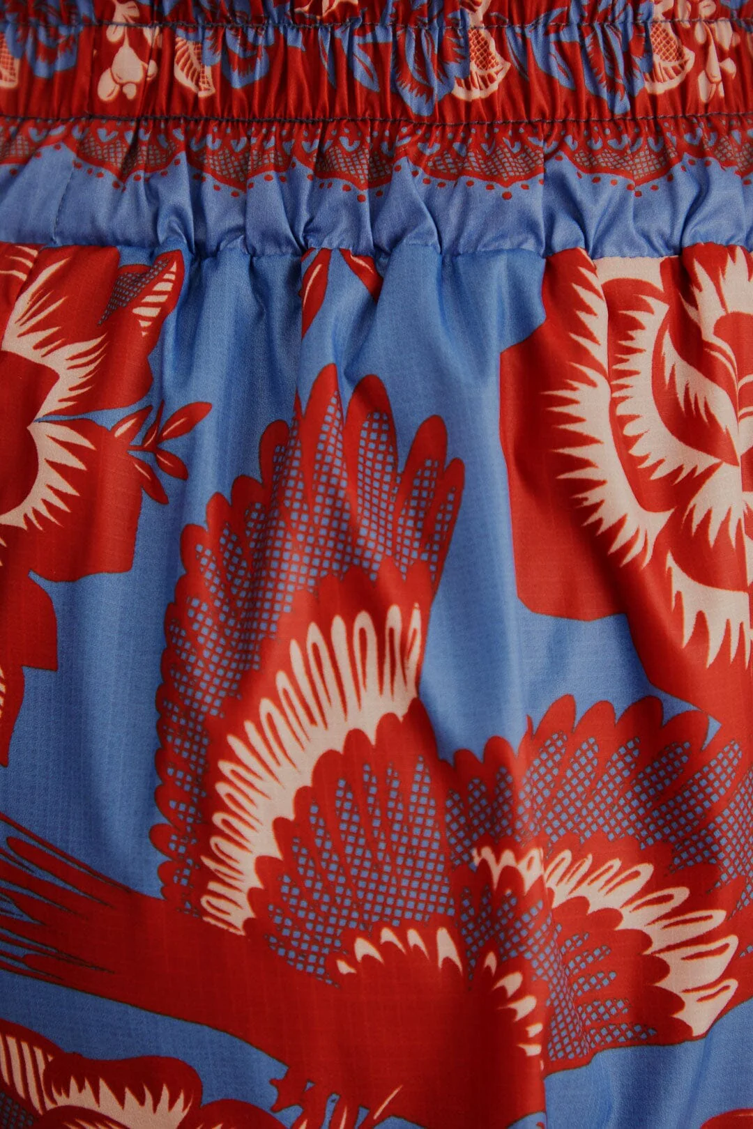 Blue Lace Garden Nylon Shorts - Image 5