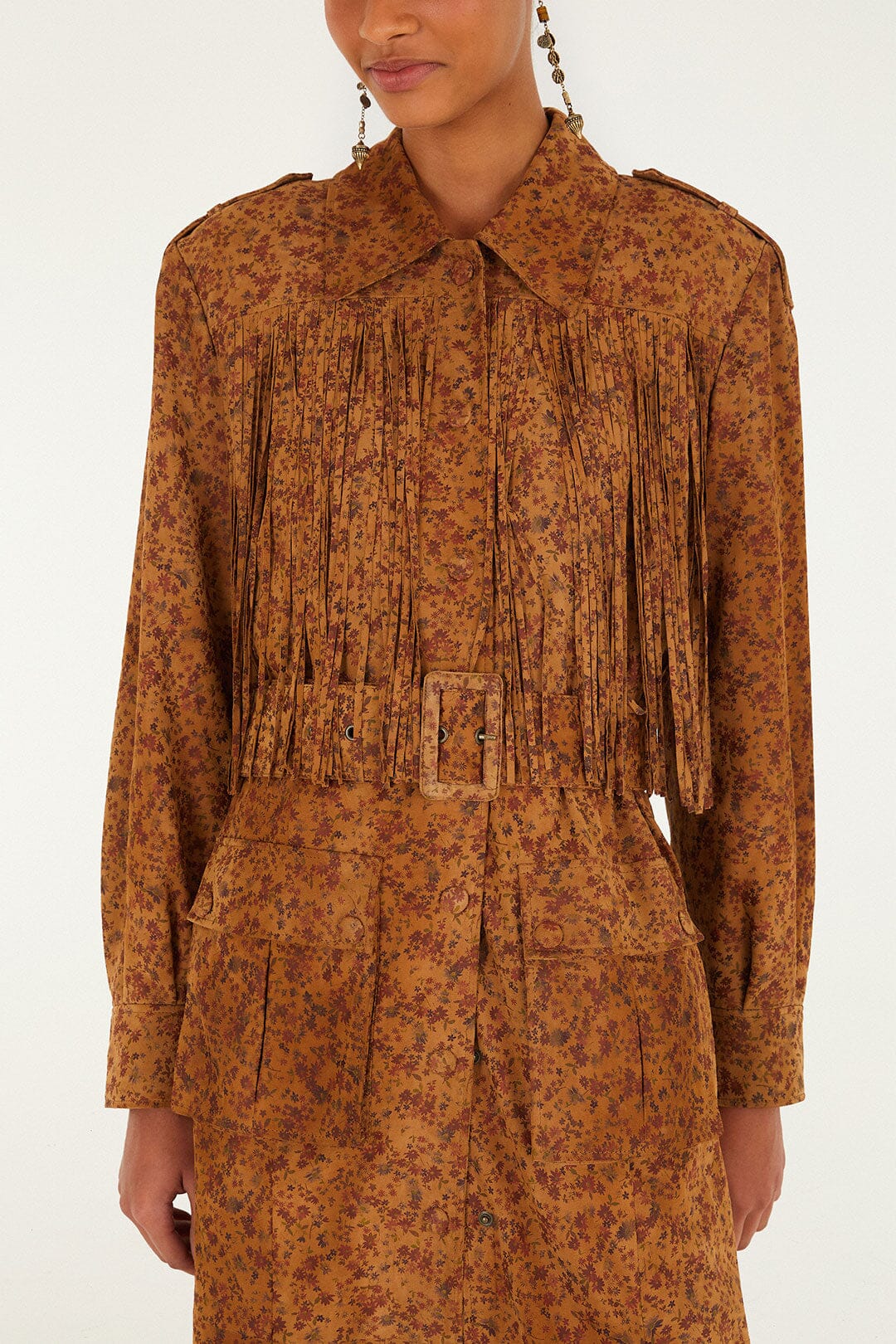 Liberty Leather Trench Coat - Image 4