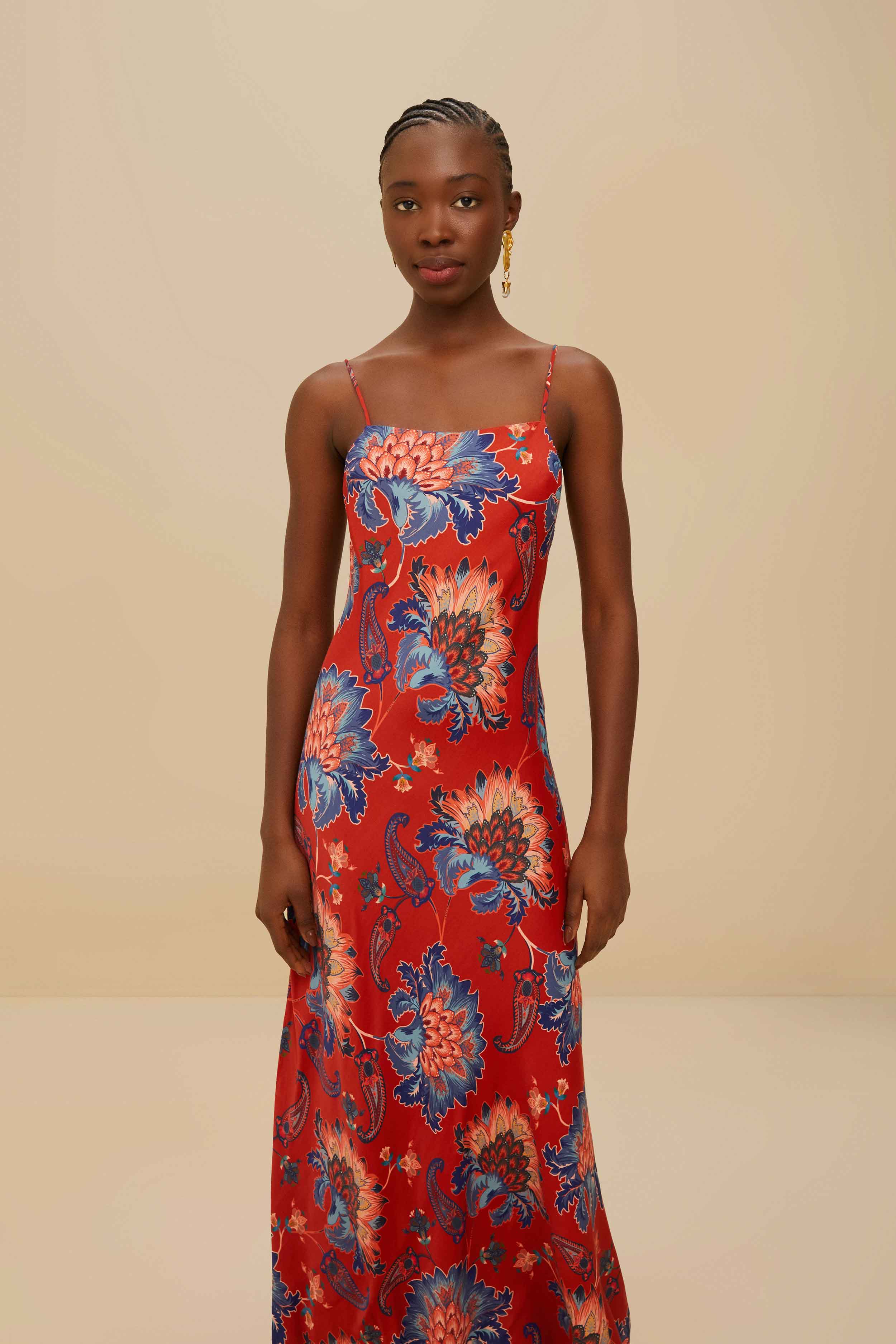 Red Luang LENZING™ Maxi Dress - Image 2
