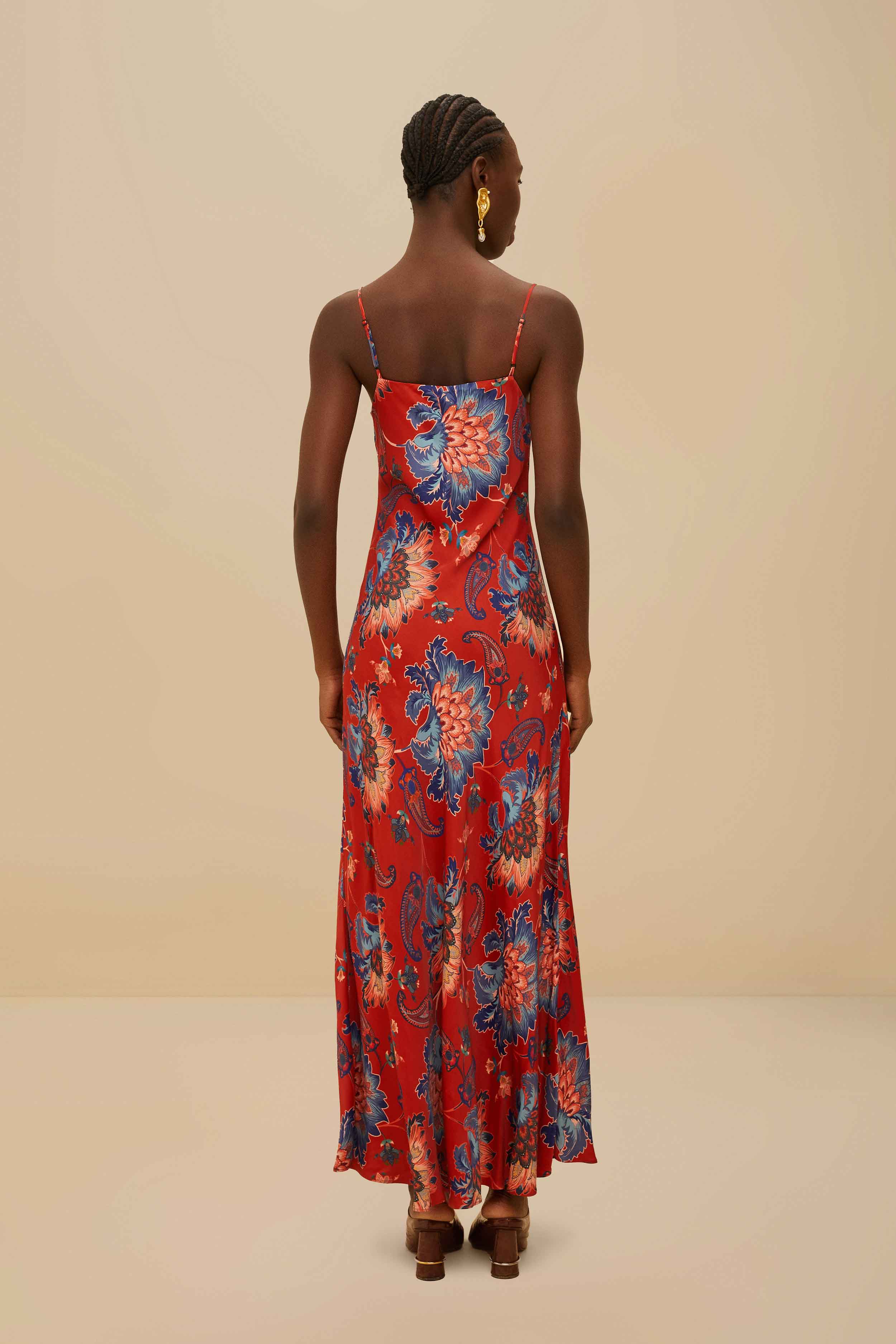 Red Luang LENZING™ Maxi Dress - Image 4