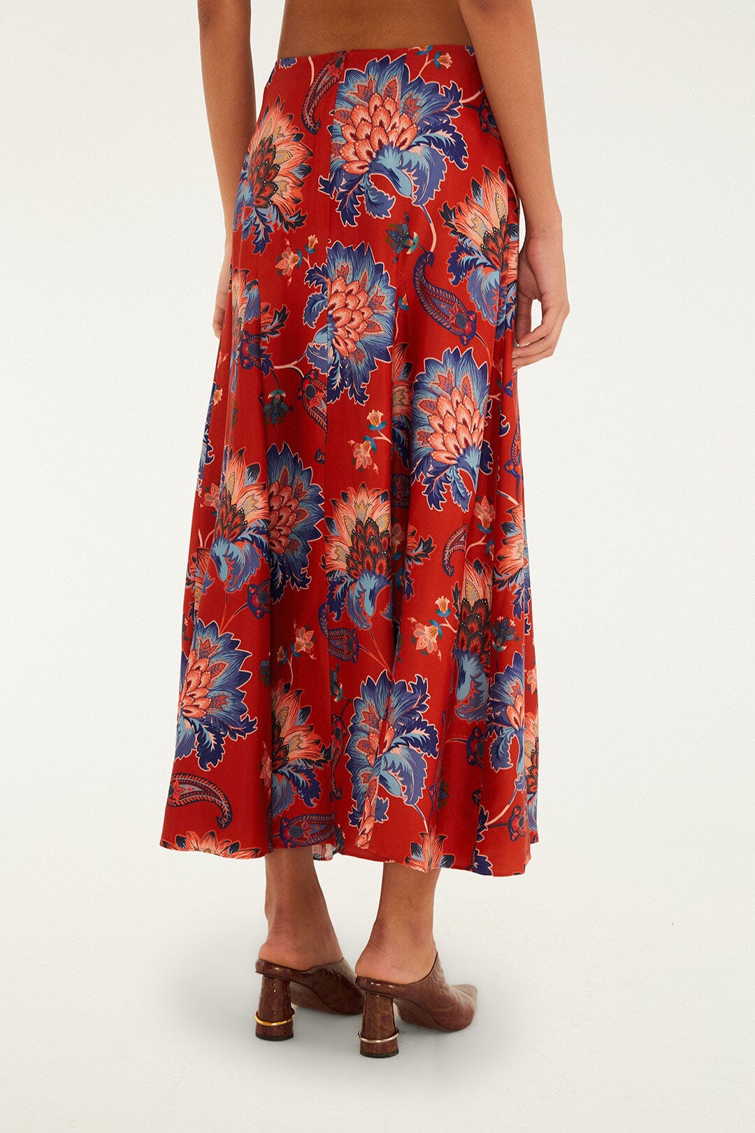 Red Luang LENZING™ Maxi Skirt - Image 3