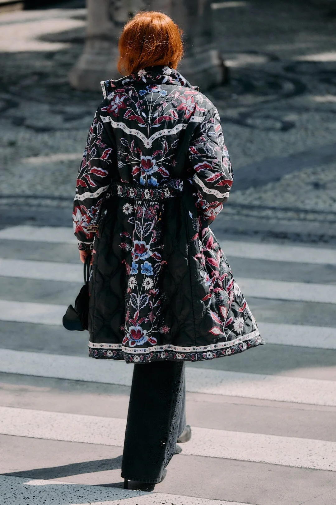 Black Marcelle Reversible Maxi Puffer Jacket - Image 3