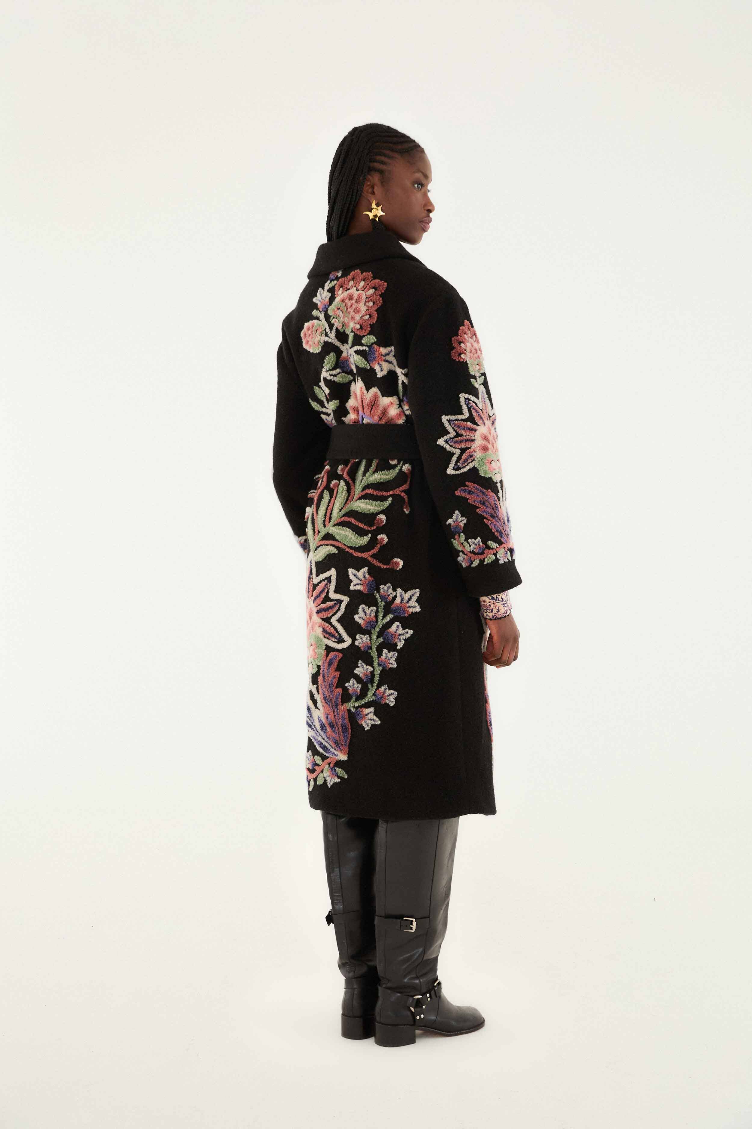 Marvelous Garden Fleece Coat - Image 4