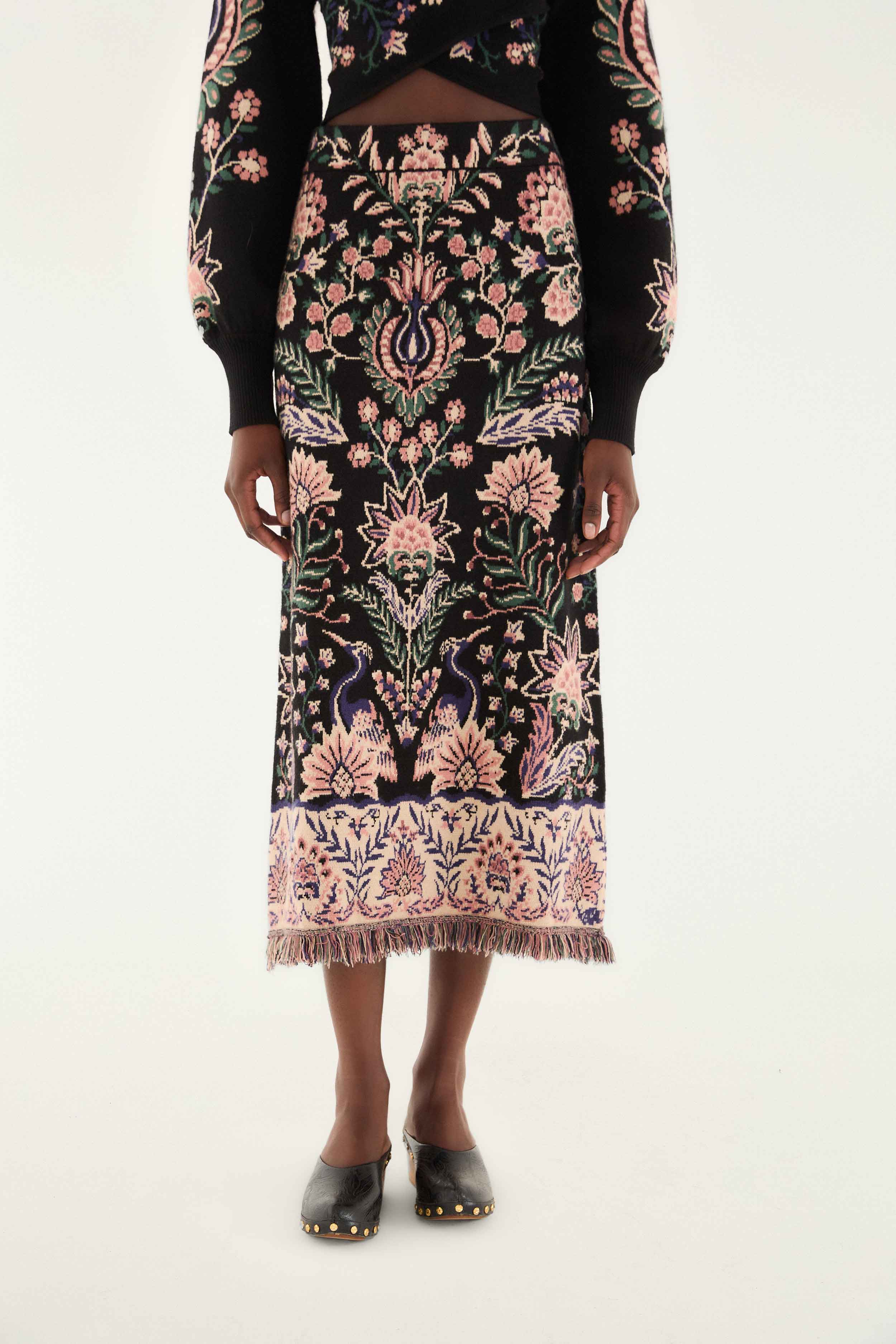 Marvelous Garden Knit Skirt - Image 2
