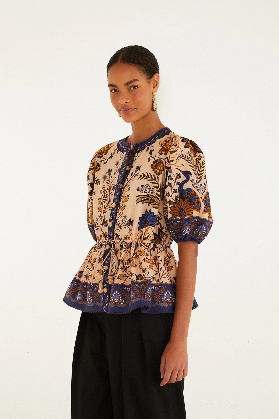Pink Marvelous Garden Blouse