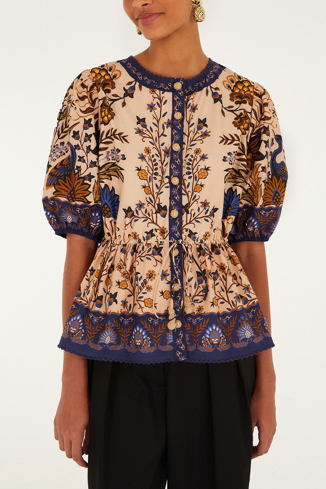 Pink Marvelous Garden Blouse - Image 2