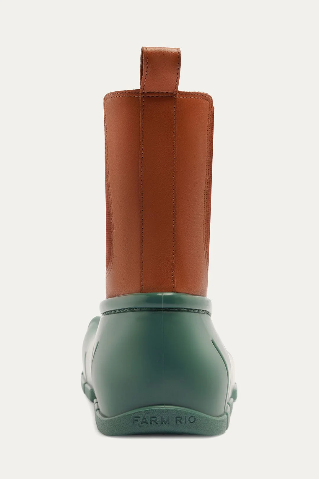 Forest Green Monstera Rain Chelsea Boot - Image 3