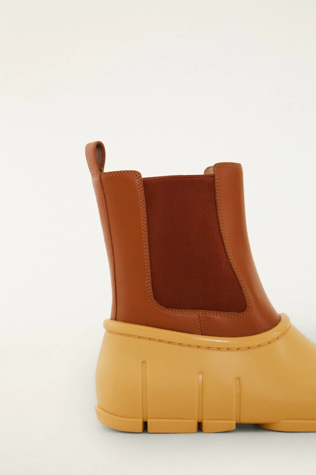 Butter Yellow Monstera Rain Chelsea Boot - Image 5