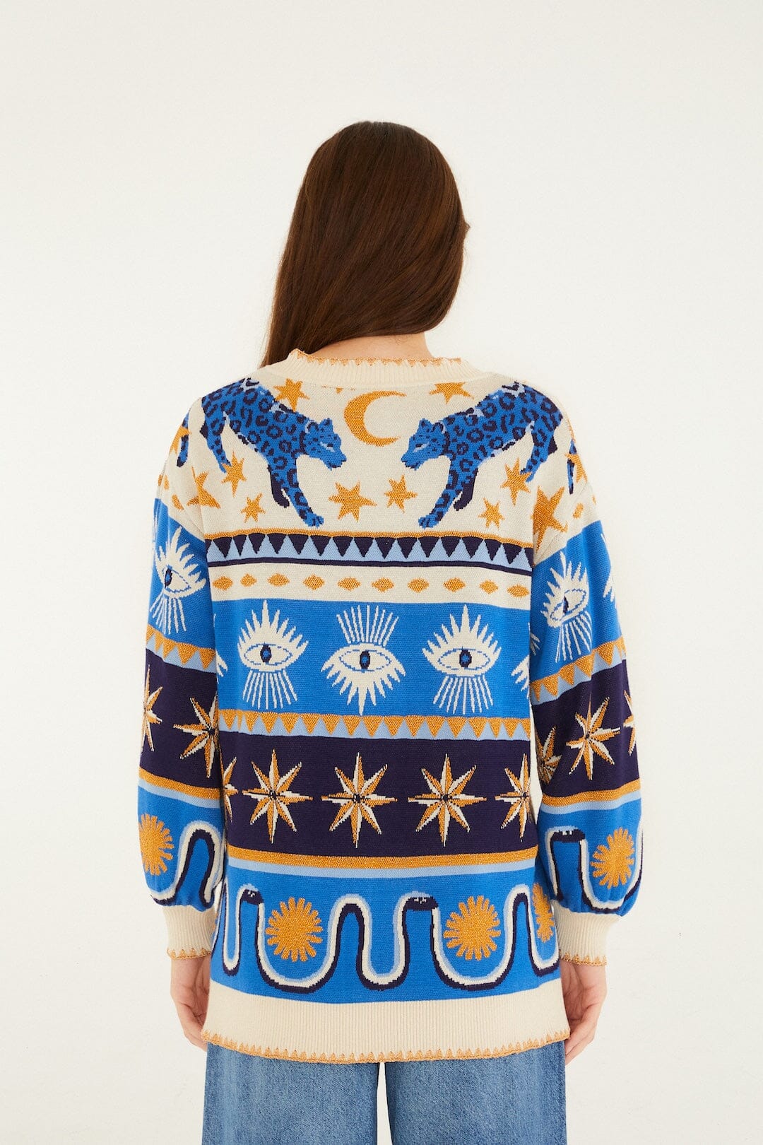 Mixed Mystical Ainika Buttoned Knit Cardigan - Image 3