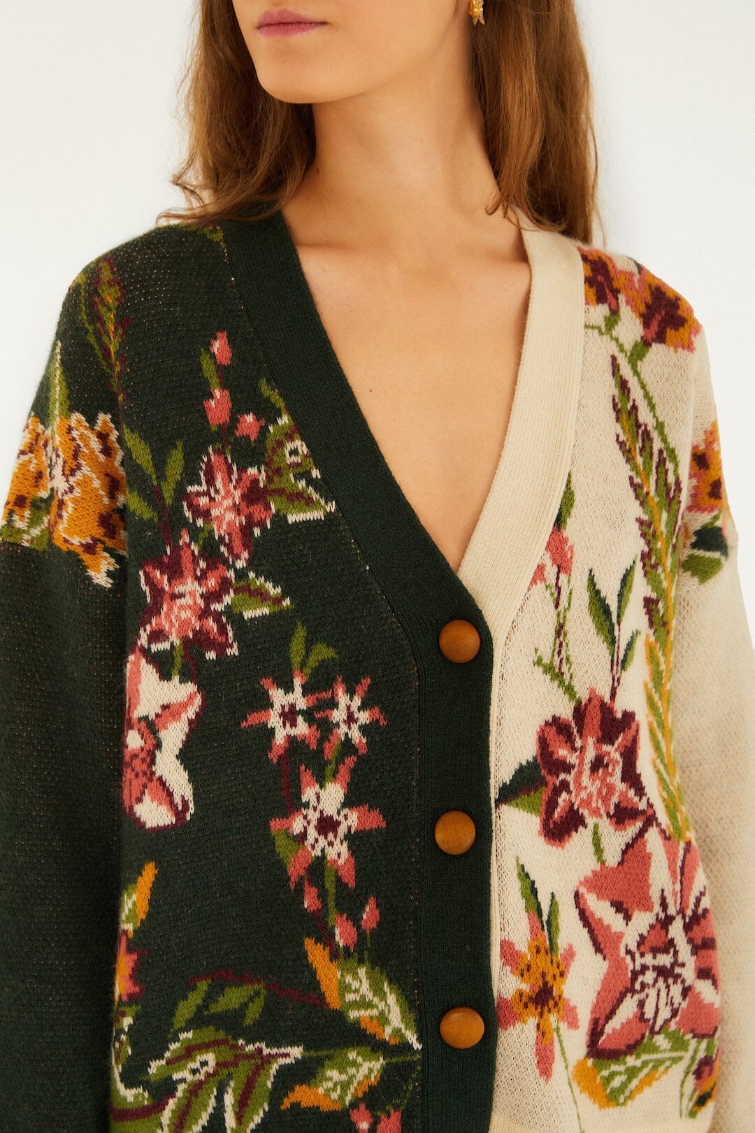 Mixed Nature Knit Cardigan - Image 2
