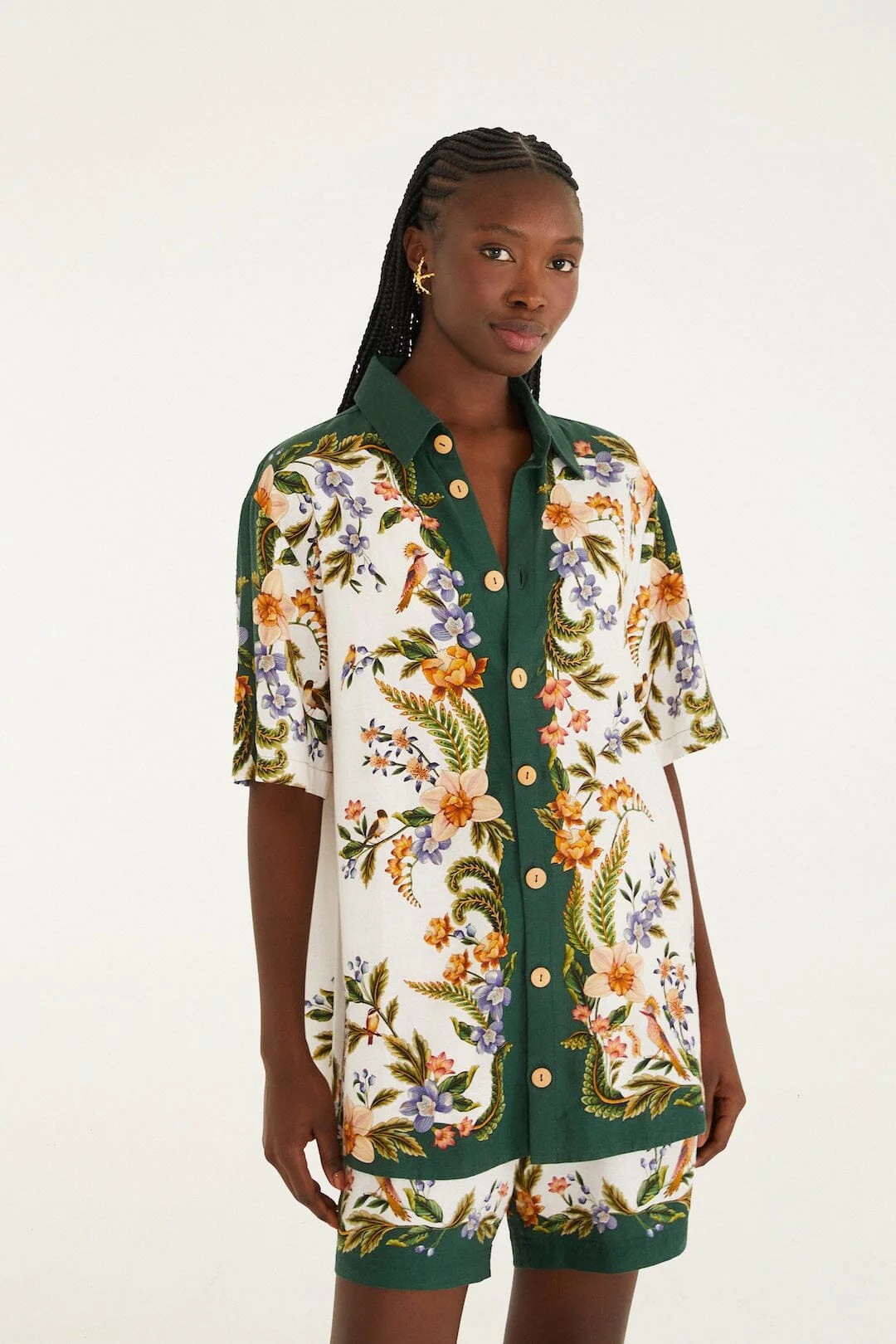 Sand Nature Lenzing Ecovero Euroflax Shirt